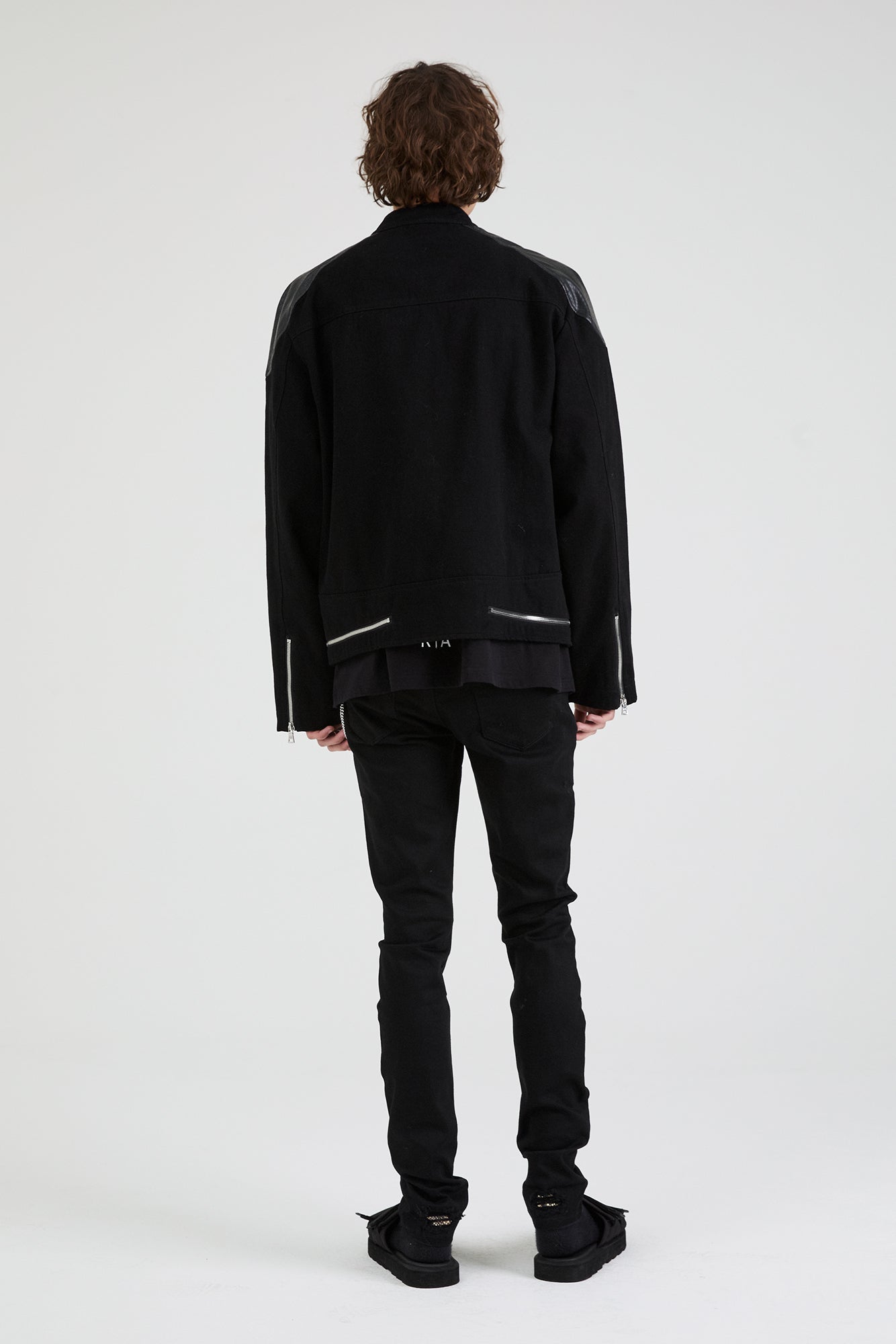 BAXTER DENIM JACKET | BLACK SNAKE - Image 4