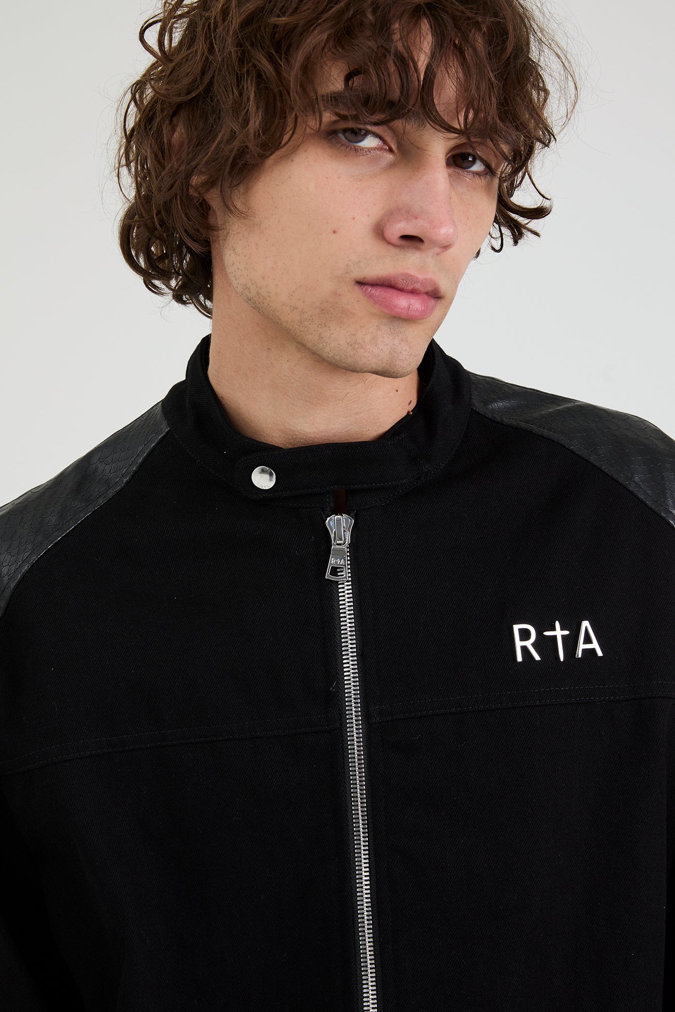 BAXTER DENIM JACKET | BLACK SNAKE - Image 12