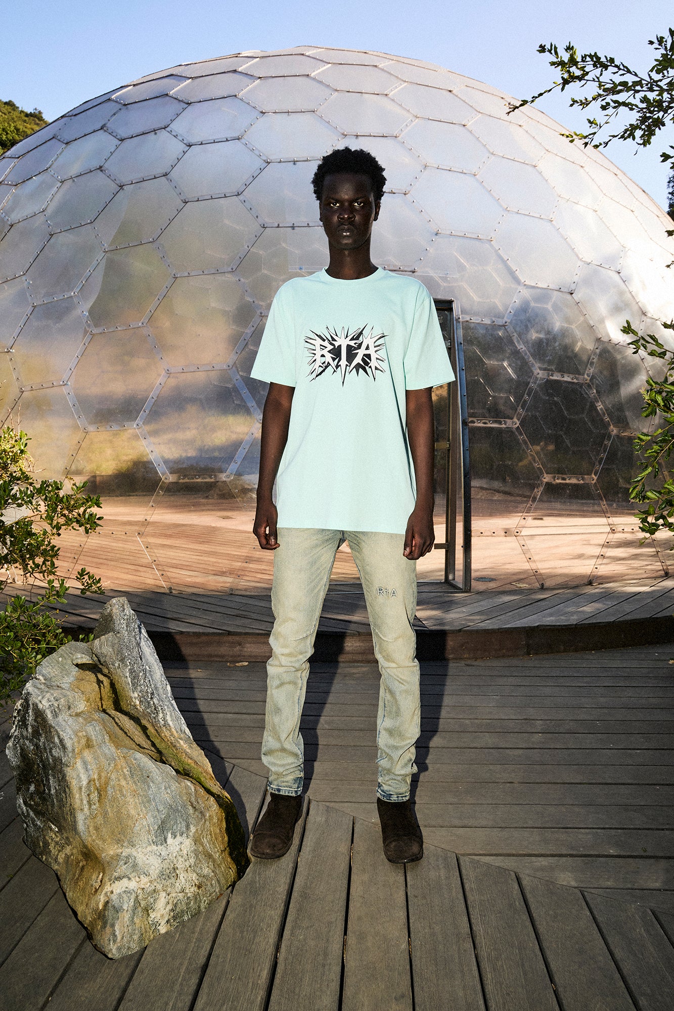LIAM SHORT SLEEVE TEE | TURQUOISE SPIKE RTA - Image 7