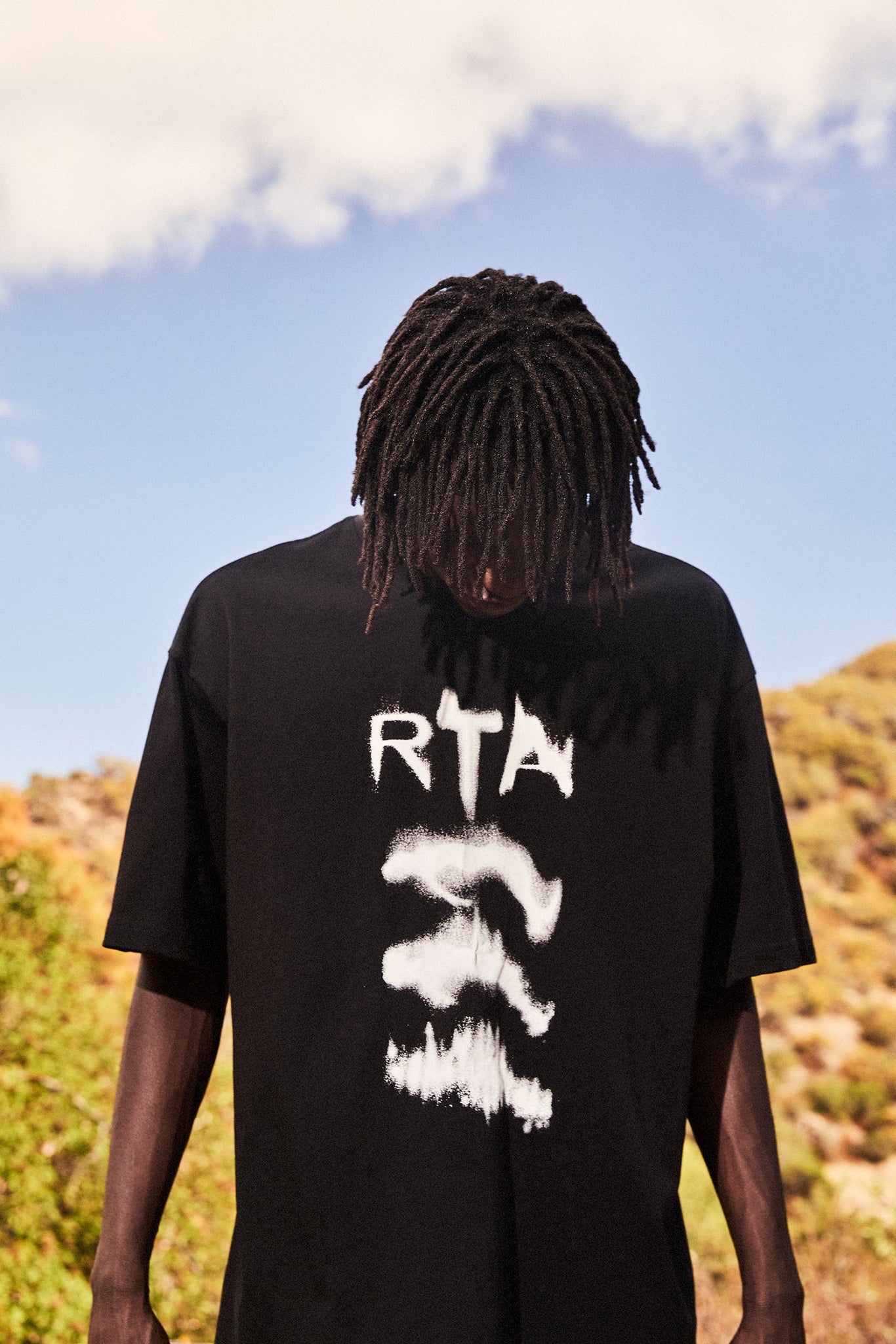 COLIN OVERSIZED SHORT SLEEVE TEE | BLACK ASCENDING RTA - Image 7