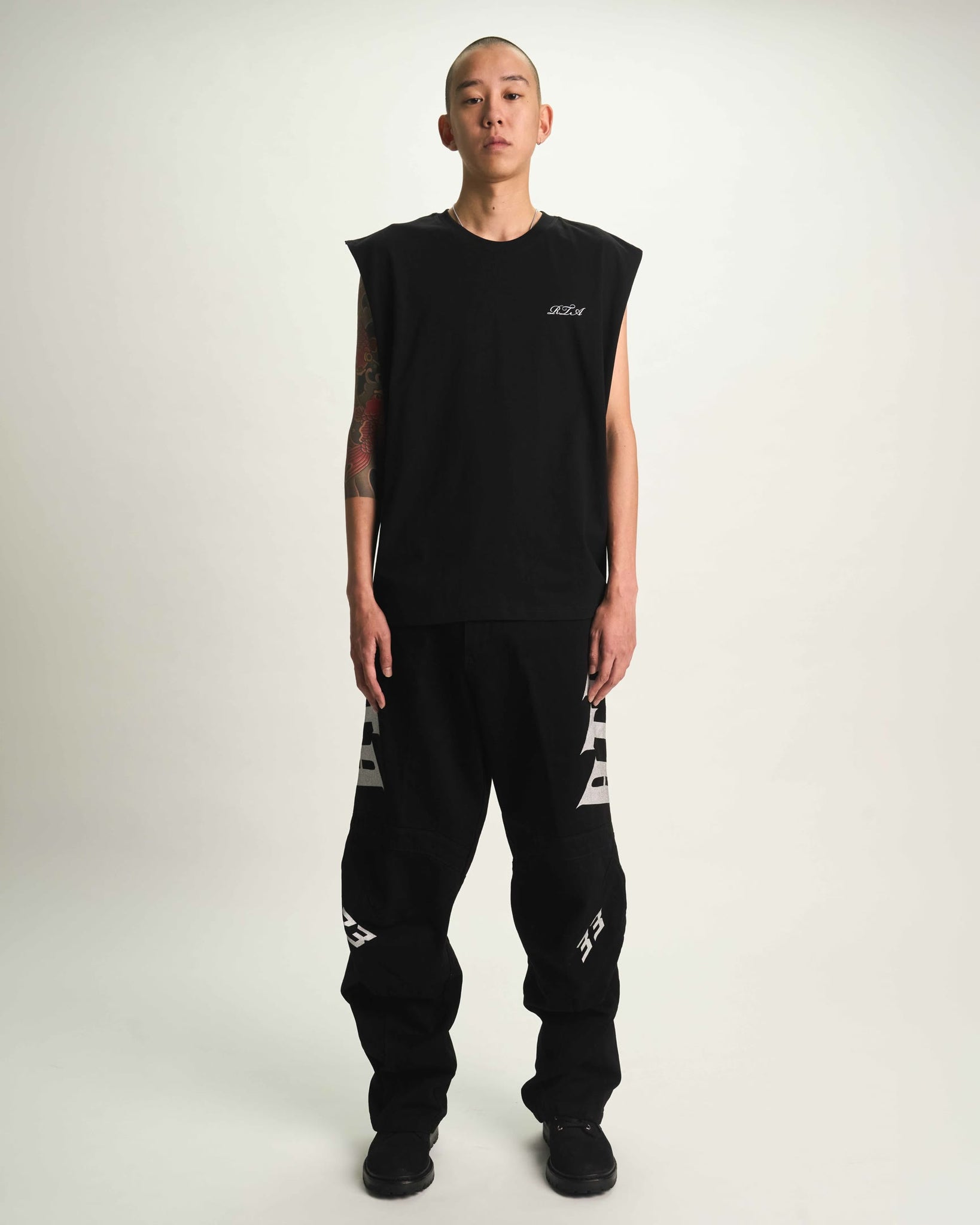 ALWIN MOTO JEAN | BLACK - Image 2