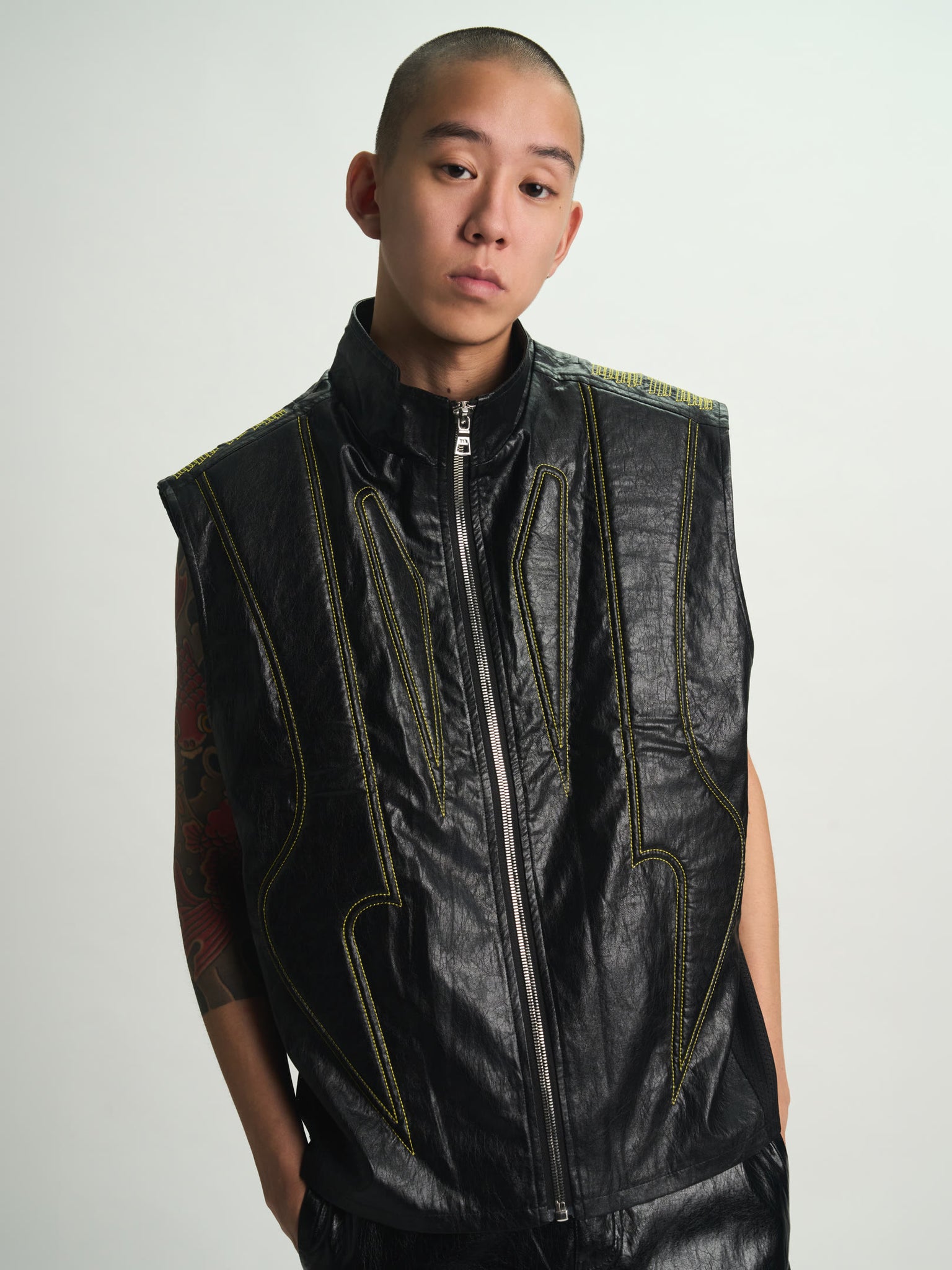 NOE BIKER VEST | BLACK - Image 2