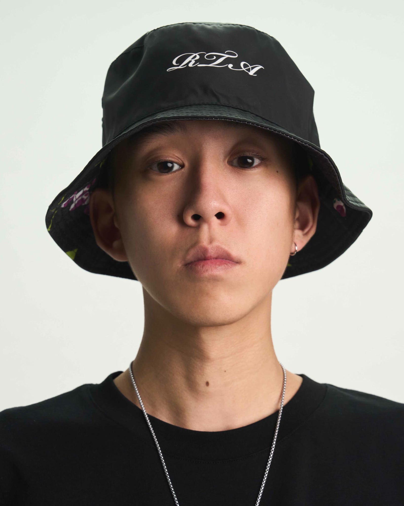 MARCUS BUCKET HAT | BLACK CURSIVE RTA - Image 2