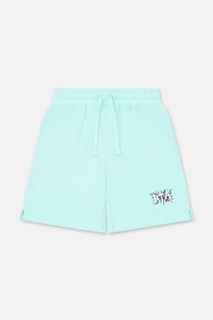 KIDS CONNER SWEAT SHORT | TURQUOISE SPIKE RTA