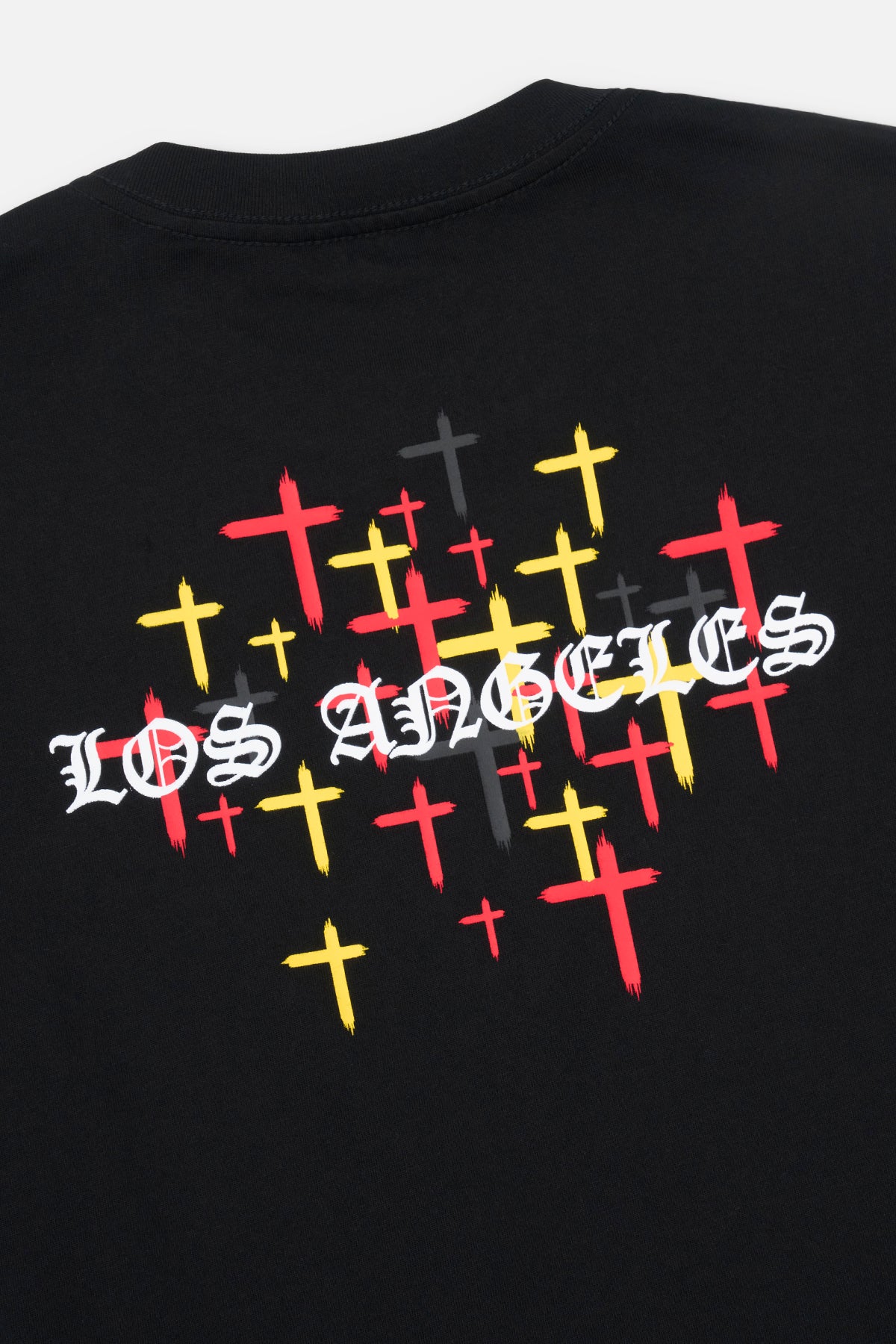 KIDS LAWSON SHORT SLEEVE TEE | BLACK OLD ENGLISH LA - Image 4
