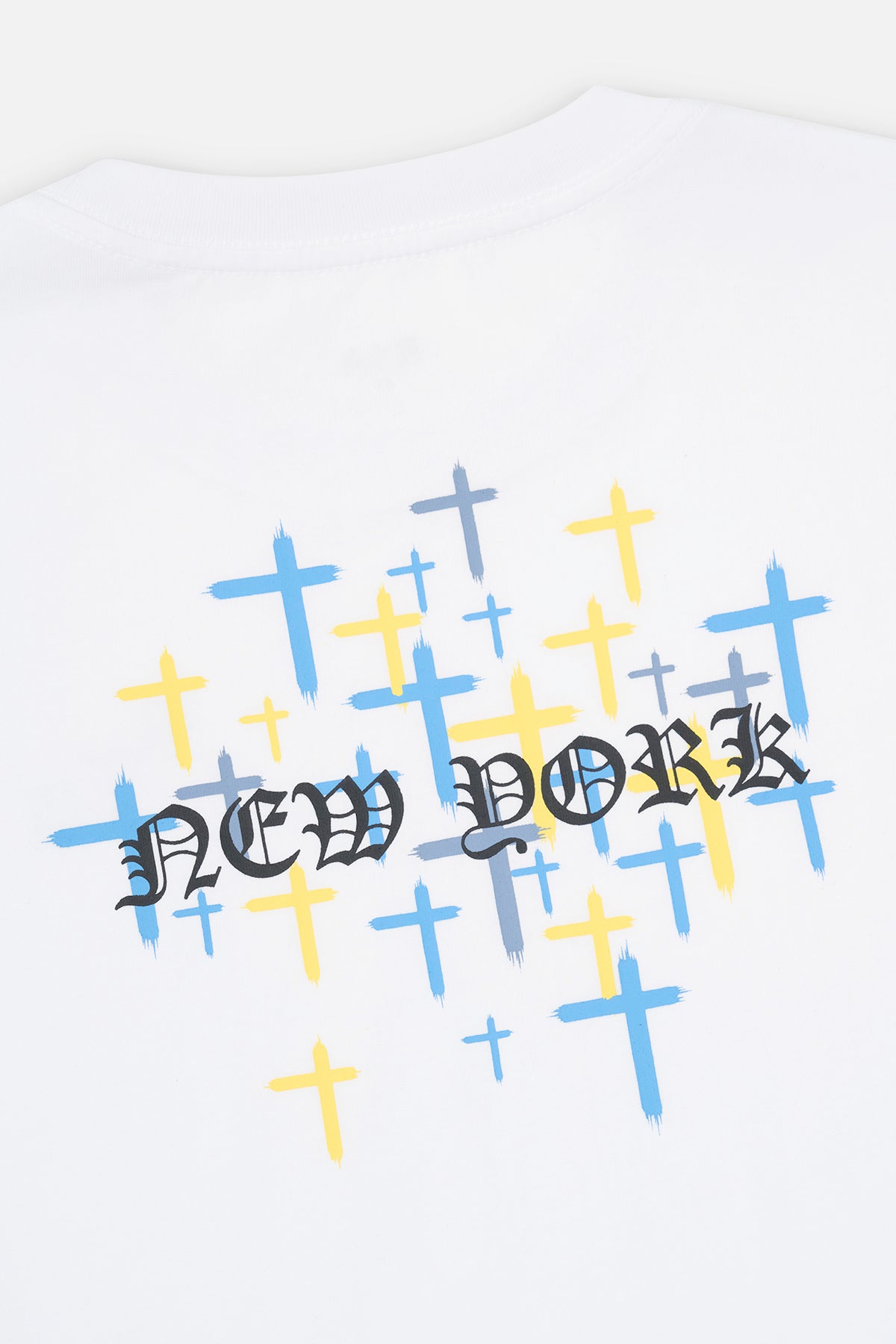 KIDS LAWSON SHORT SLEEVE TEE | WHITE OLD ENGLISH NY - Image 5