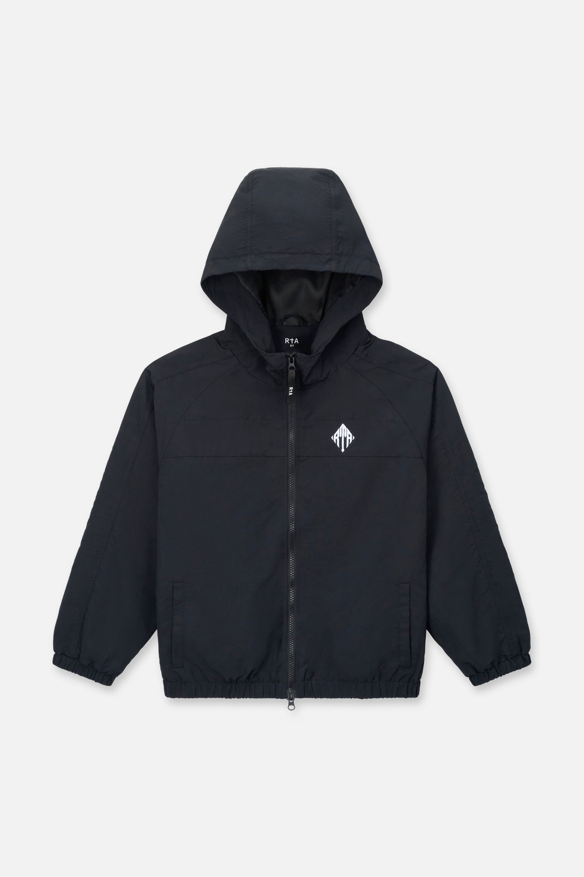 KIDS LUCA WINDBREAKER JACKET | BLACK - Image 3