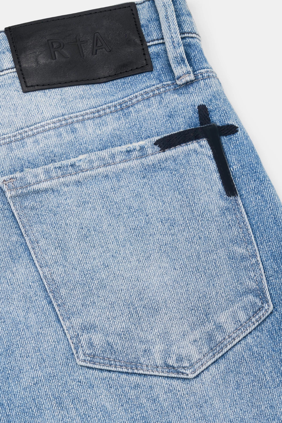 BRYANT RIPPED SKINNY JEAN | DISTRESSED VINTAGE BLUE - Image 6