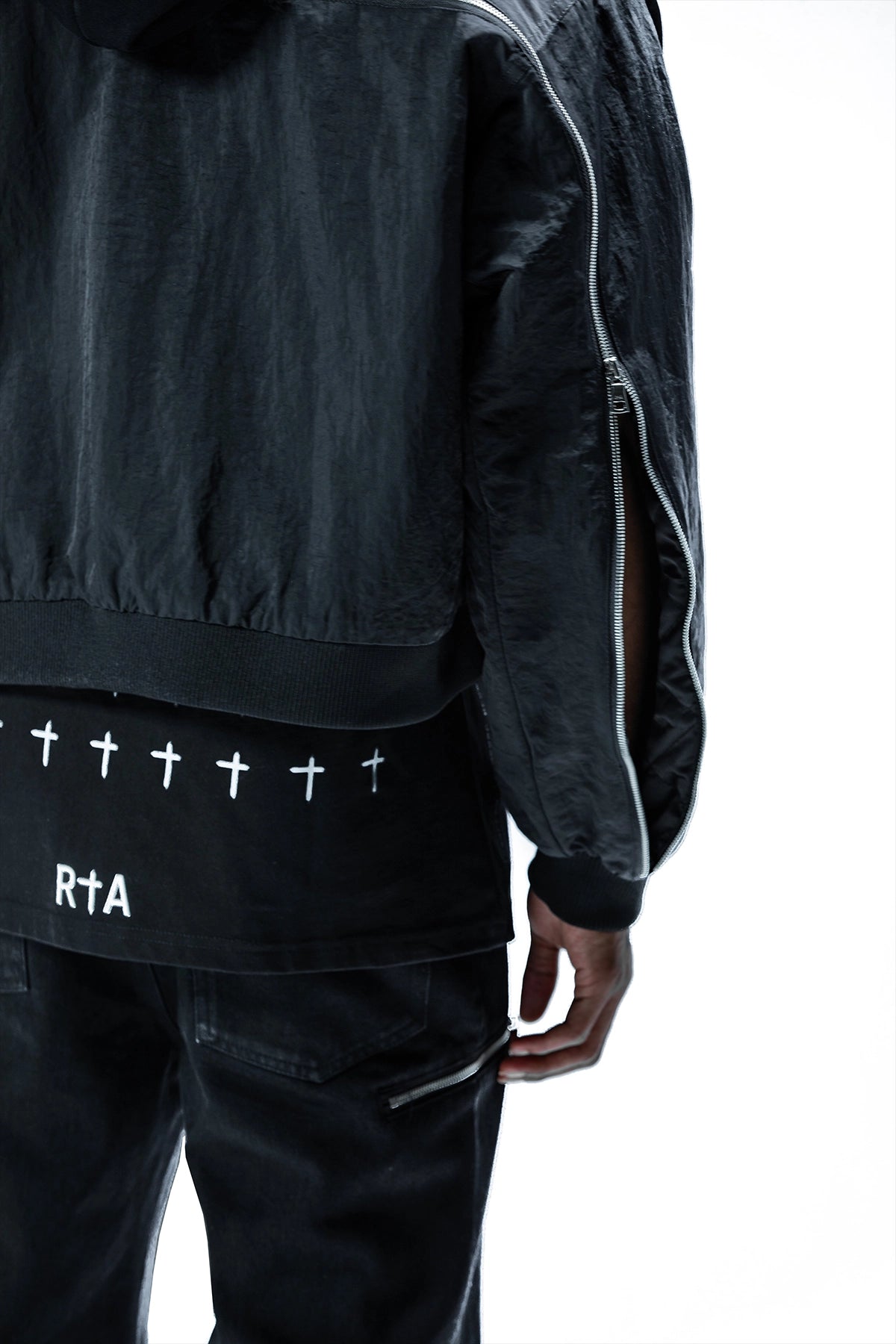 RTA X DDG MICKIE JACKET | BLACK ZIPPERS - Image 6