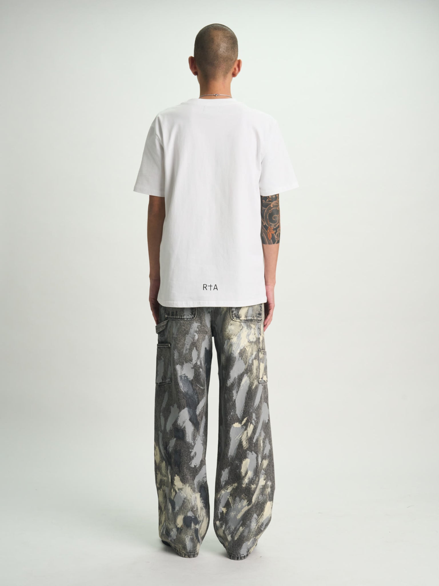 SANTIAGO CARPENTER JEAN | STONE HAZE PAINT - Image 3