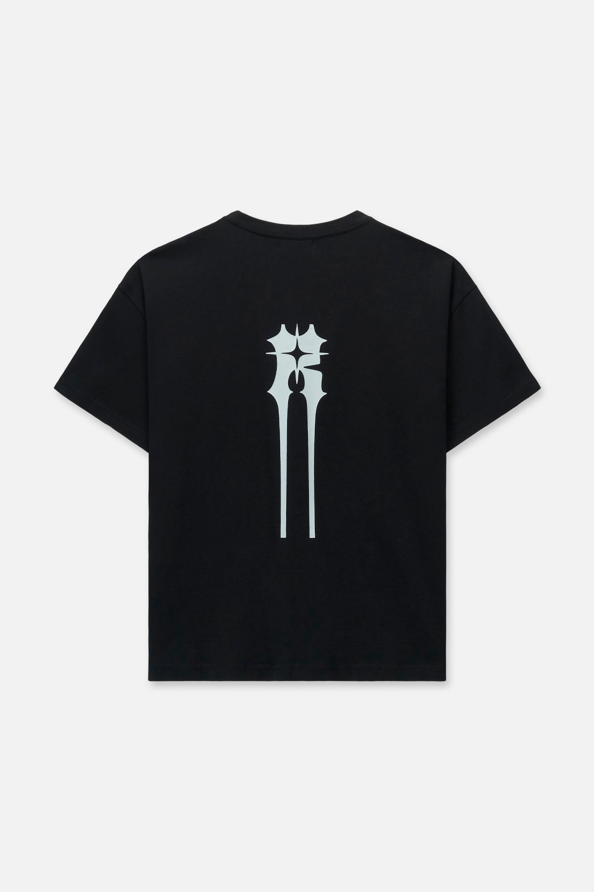 BASTIEN POCKET TEE | BLACK SPIKED R - Image 4