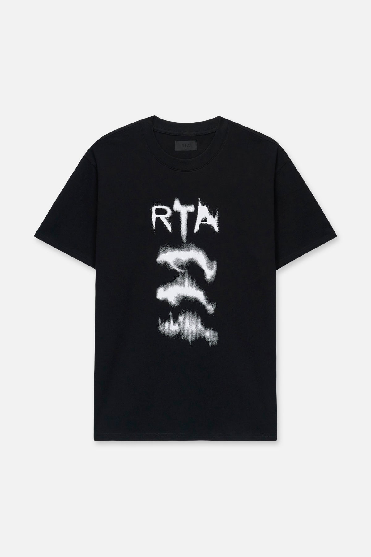 COLIN OVERSIZED SHORT SLEEVE TEE | BLACK ASCENDING RTA