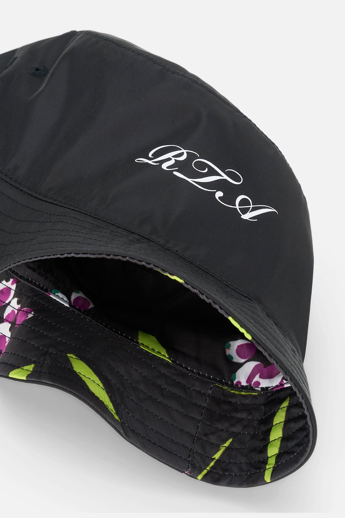 MARCUS BUCKET HAT | BLACK CURSIVE RTA - Image 7
