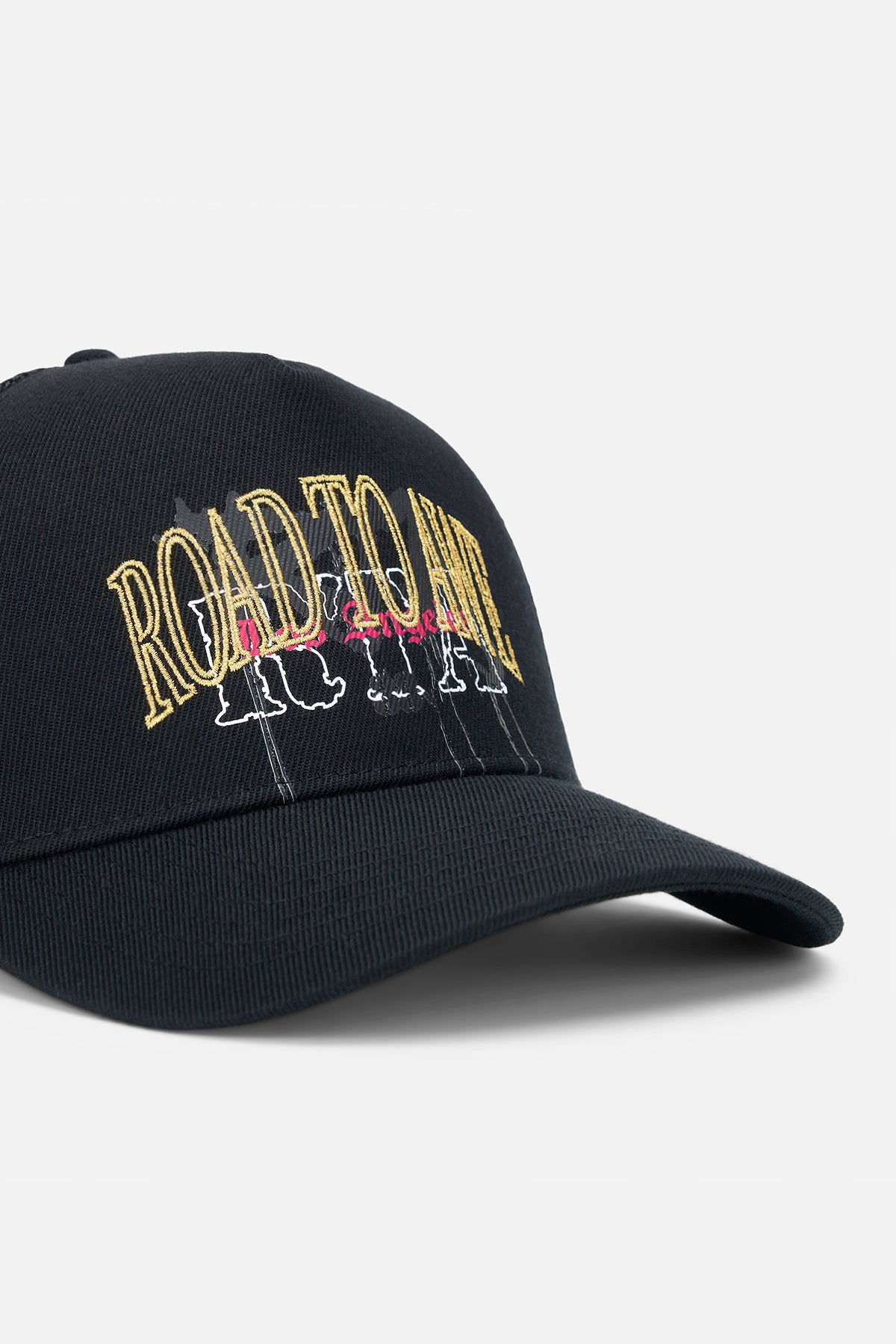 GIDEON TRUCKER HAT | BLACK MIXED LOGO - Image 5