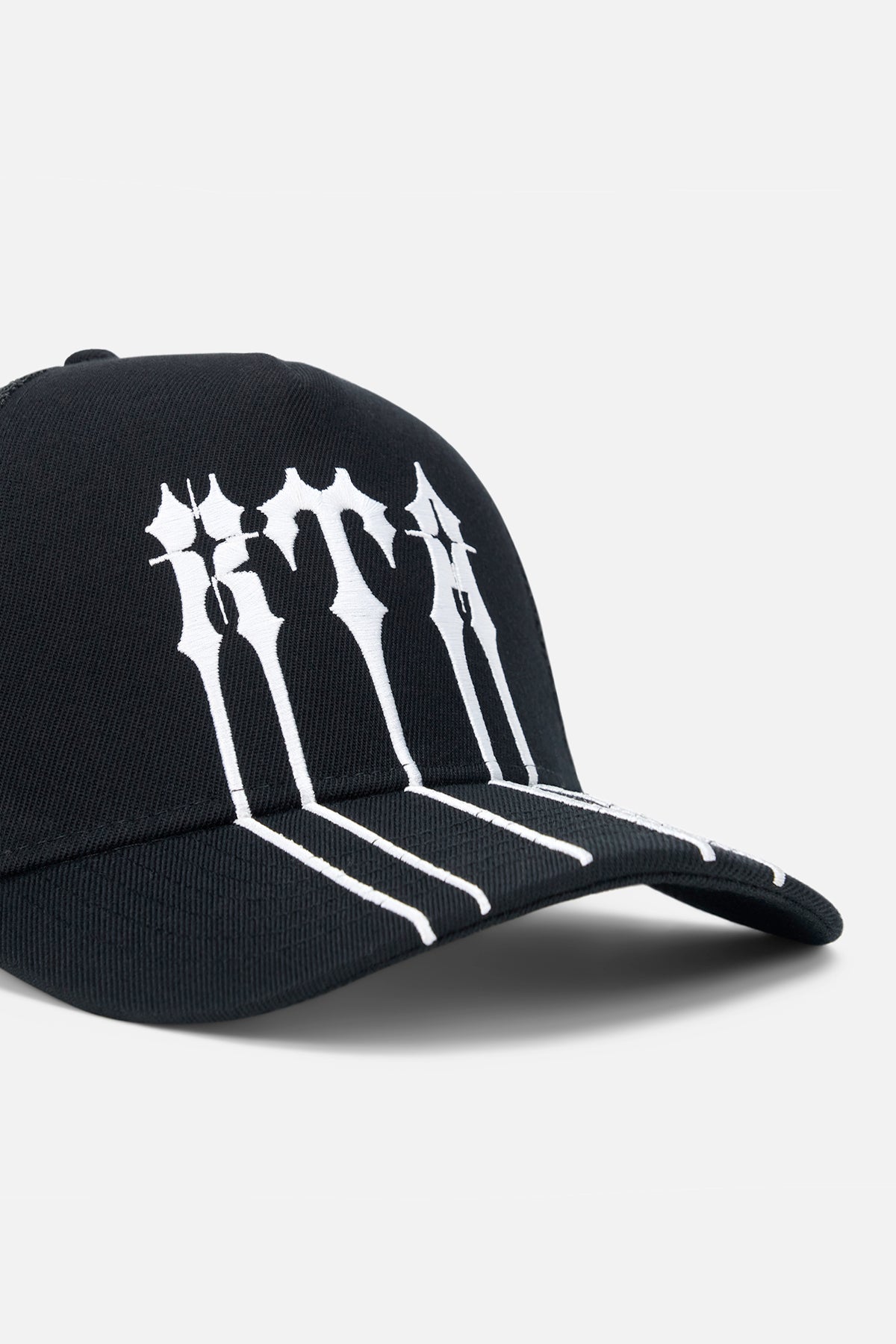 GIDEON TRUCKER HAT | BLACK SPIKED RTA - Image 5