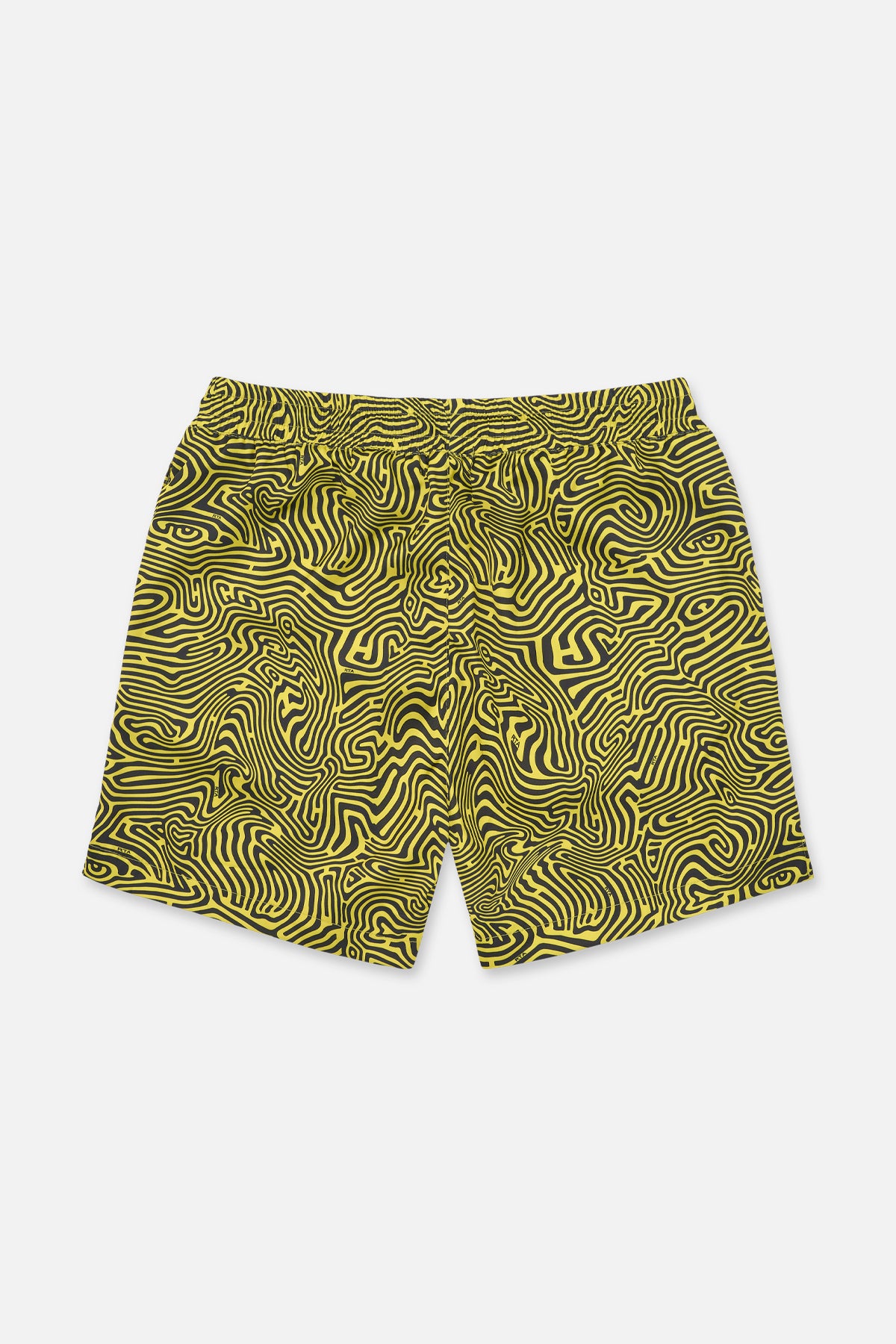 CLYDE ELASTICATED SHORT | BLACK TOPOGRAPHY - Image 4