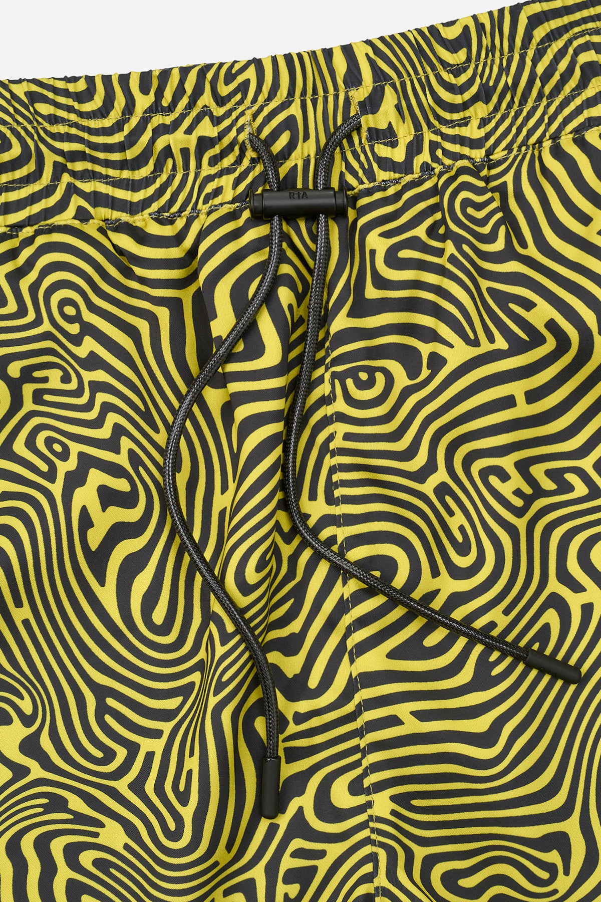 CLYDE ELASTICATED SHORT | BLACK TOPOGRAPHY - Image 5