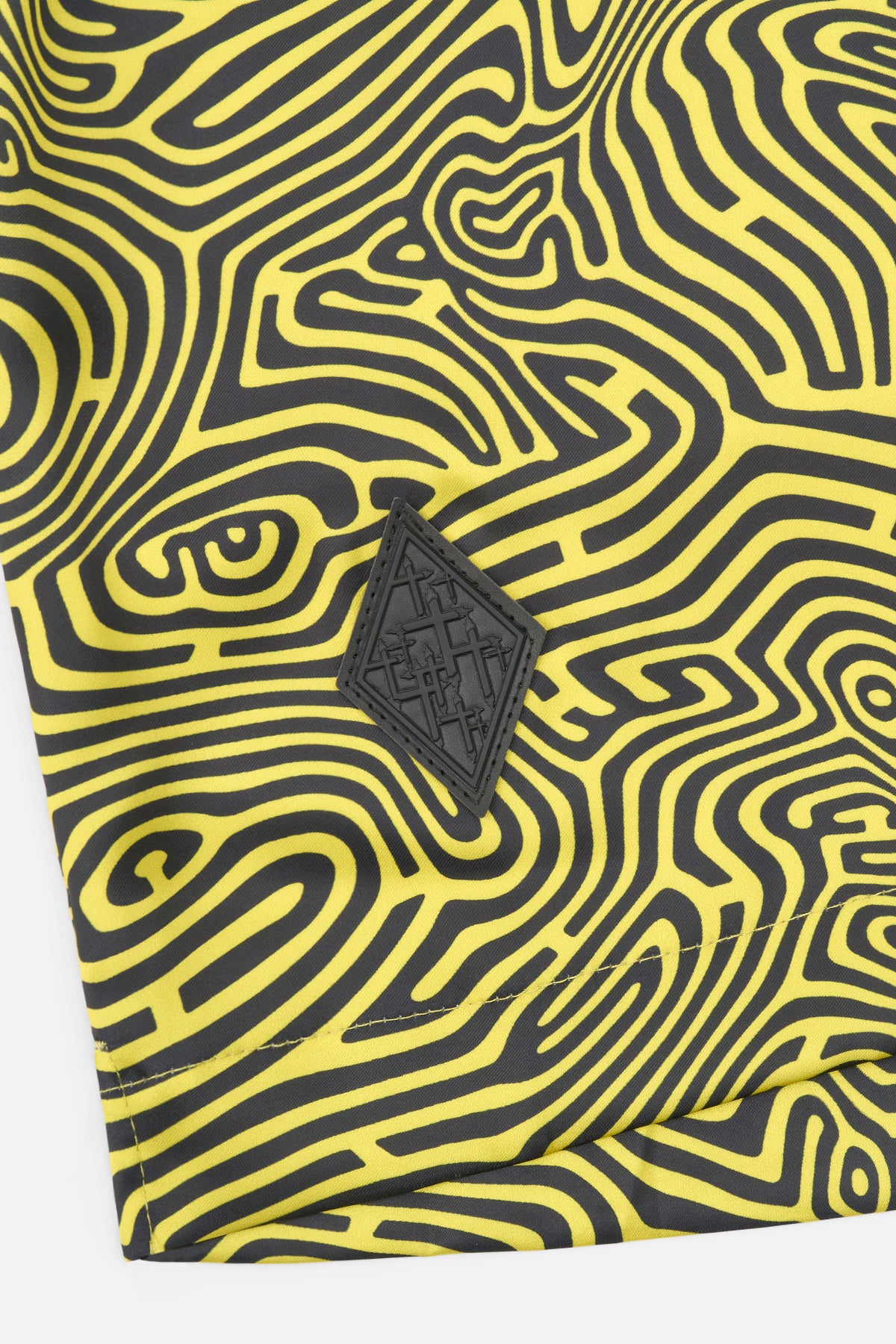 CLYDE ELASTICATED SHORT | BLACK TOPOGRAPHY - Image 6