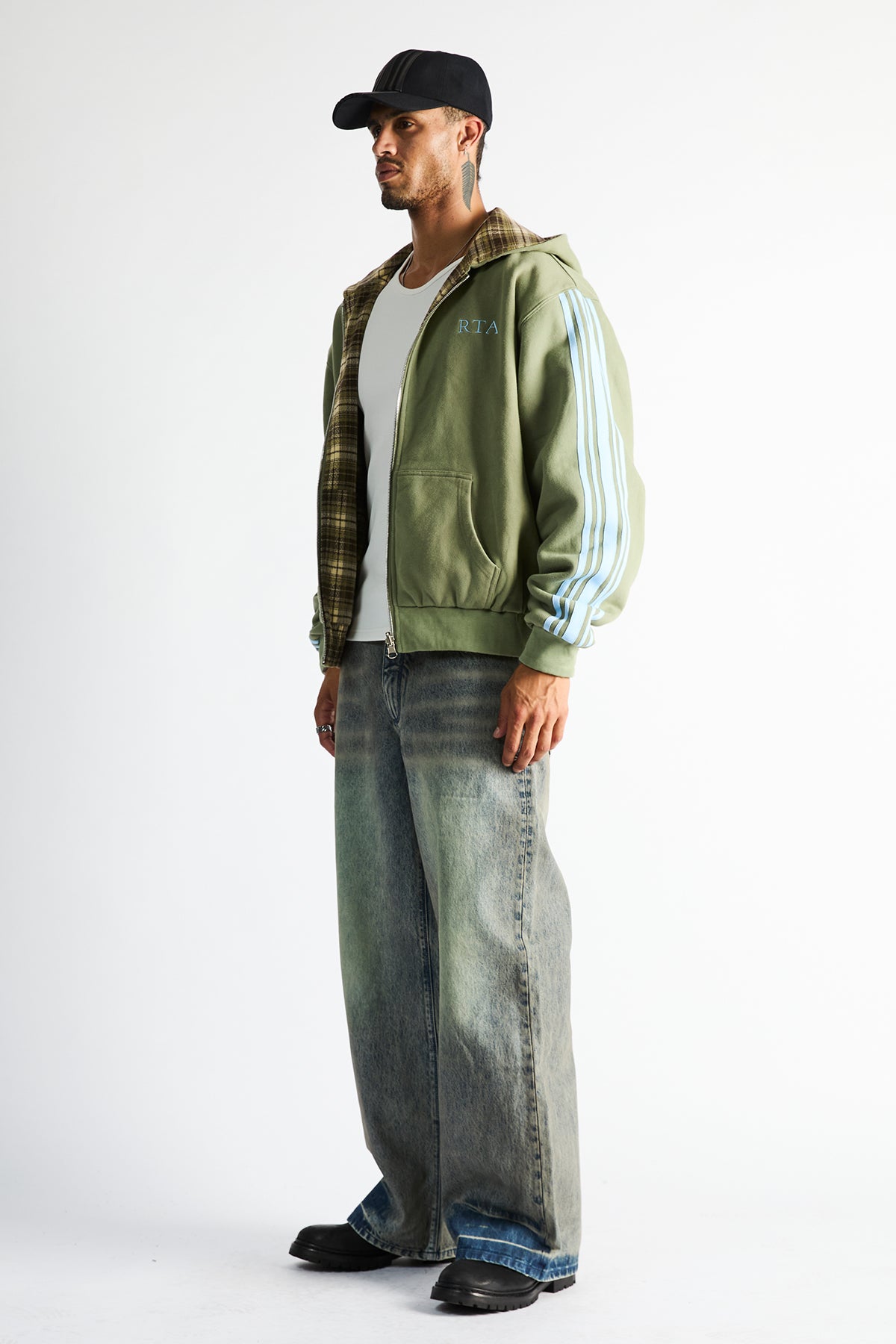FRANCO WIDE LEG JEAN | INDIGO JADE - Image 4