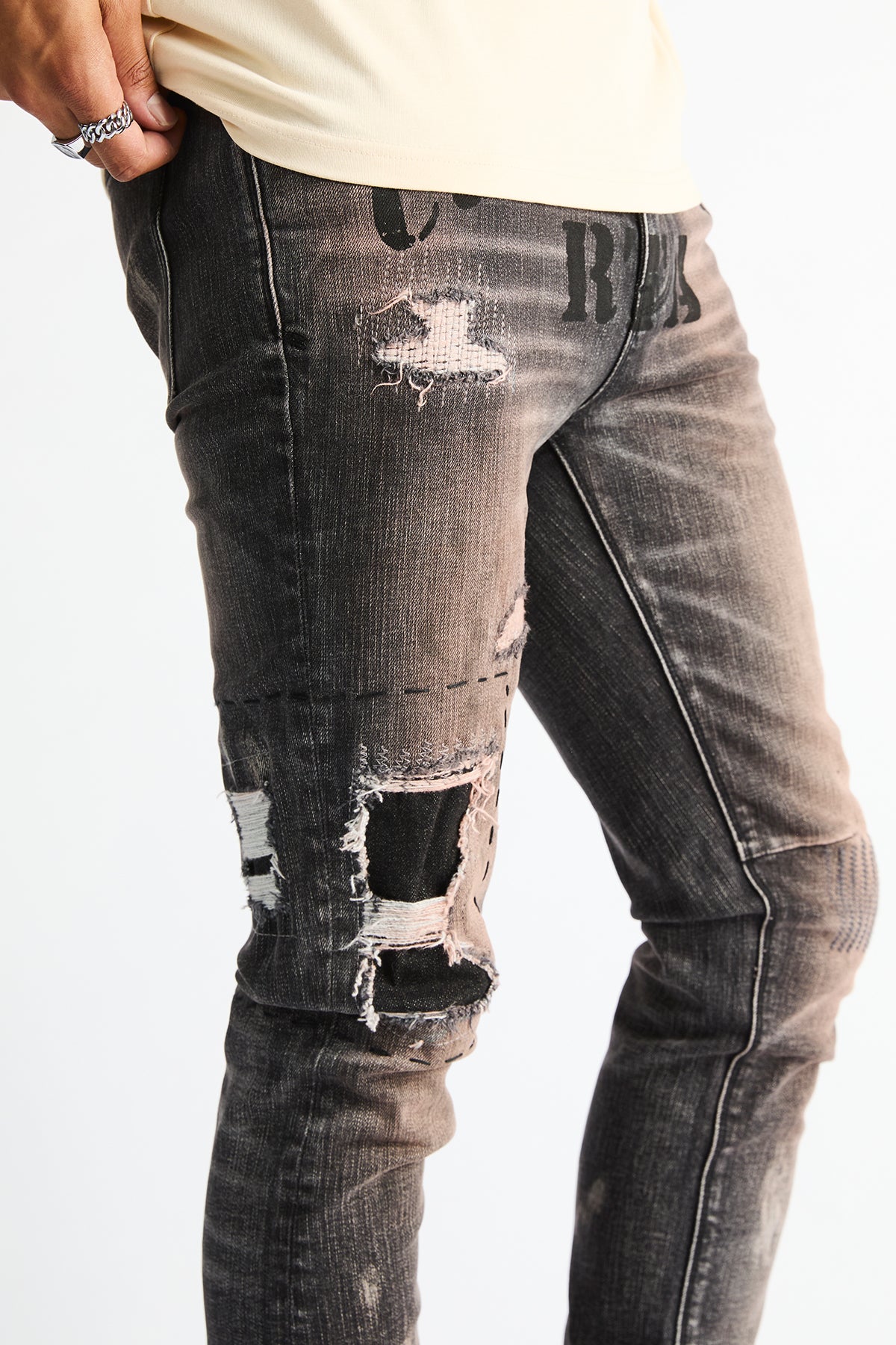 BRYANT SKINNY JEAN | CHARCOAL EMBER CURVA ULTRA - Image 5