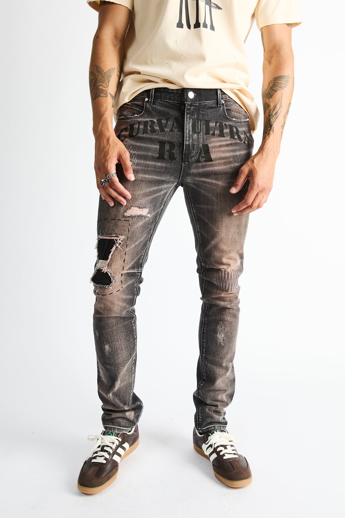 BRYANT SKINNY JEAN | CHARCOAL EMBER CURVA ULTRA - Image 3