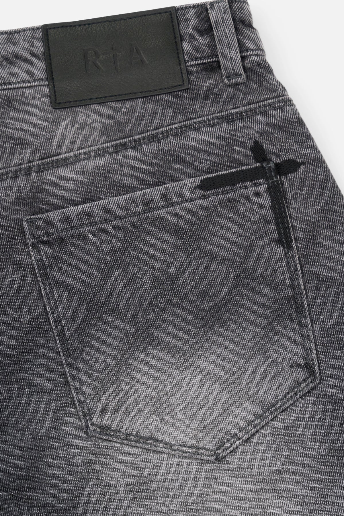 JONAS STRAIGHT LEG JEAN | ASH CHARCOAL METAL GRILL - Image 7