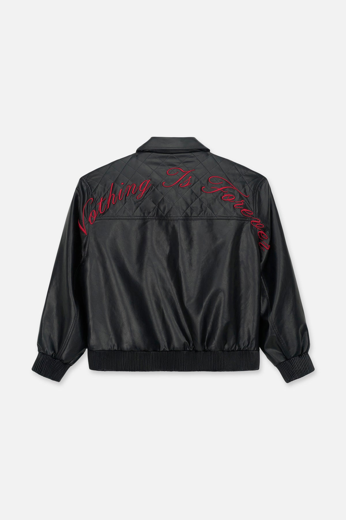 EVANDER OVERSIZED BOMBER | BLACK - Image 5