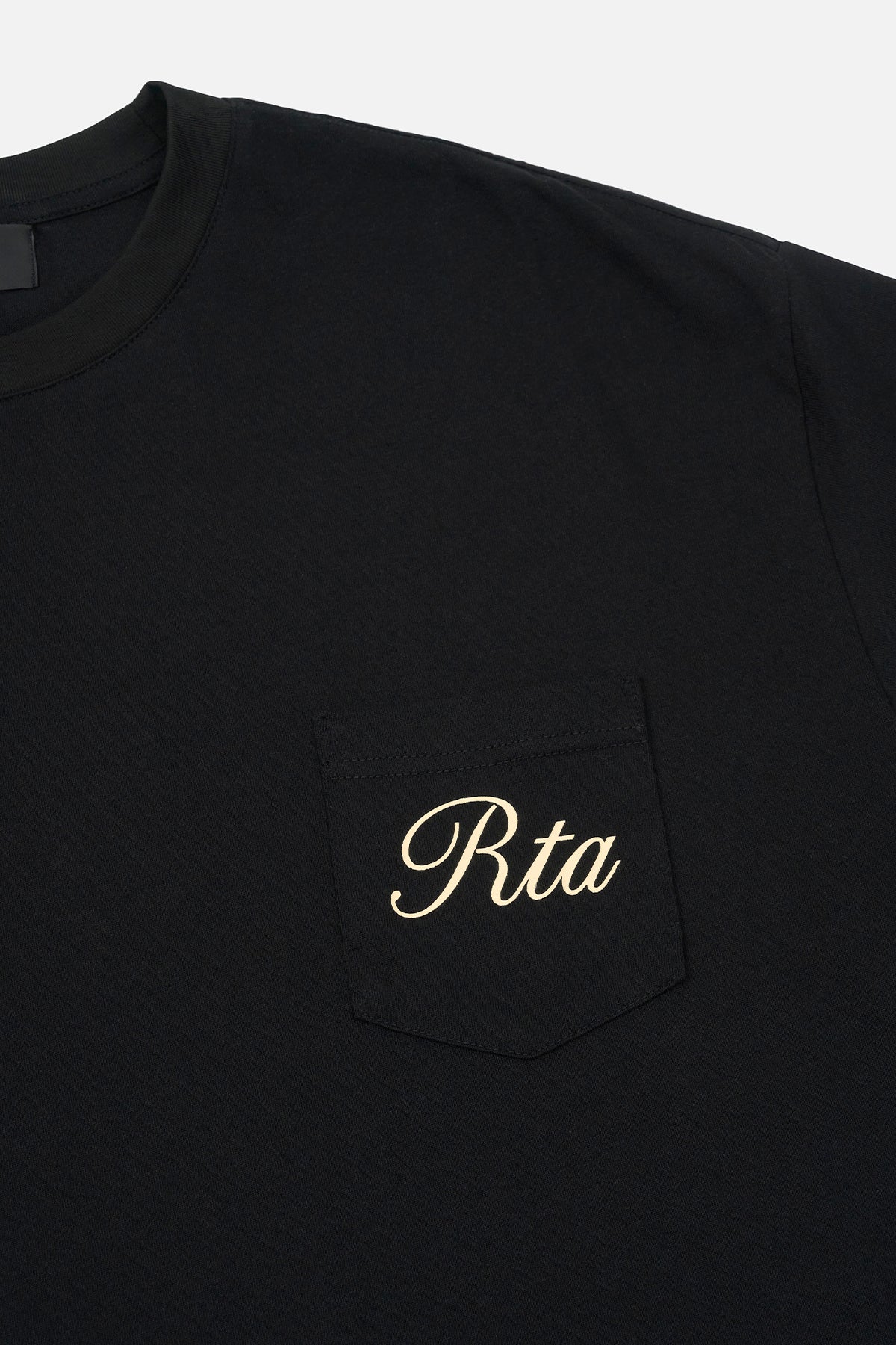 BASTIEN POCKET TEE | BLACK CLOCKFACE - Image 7