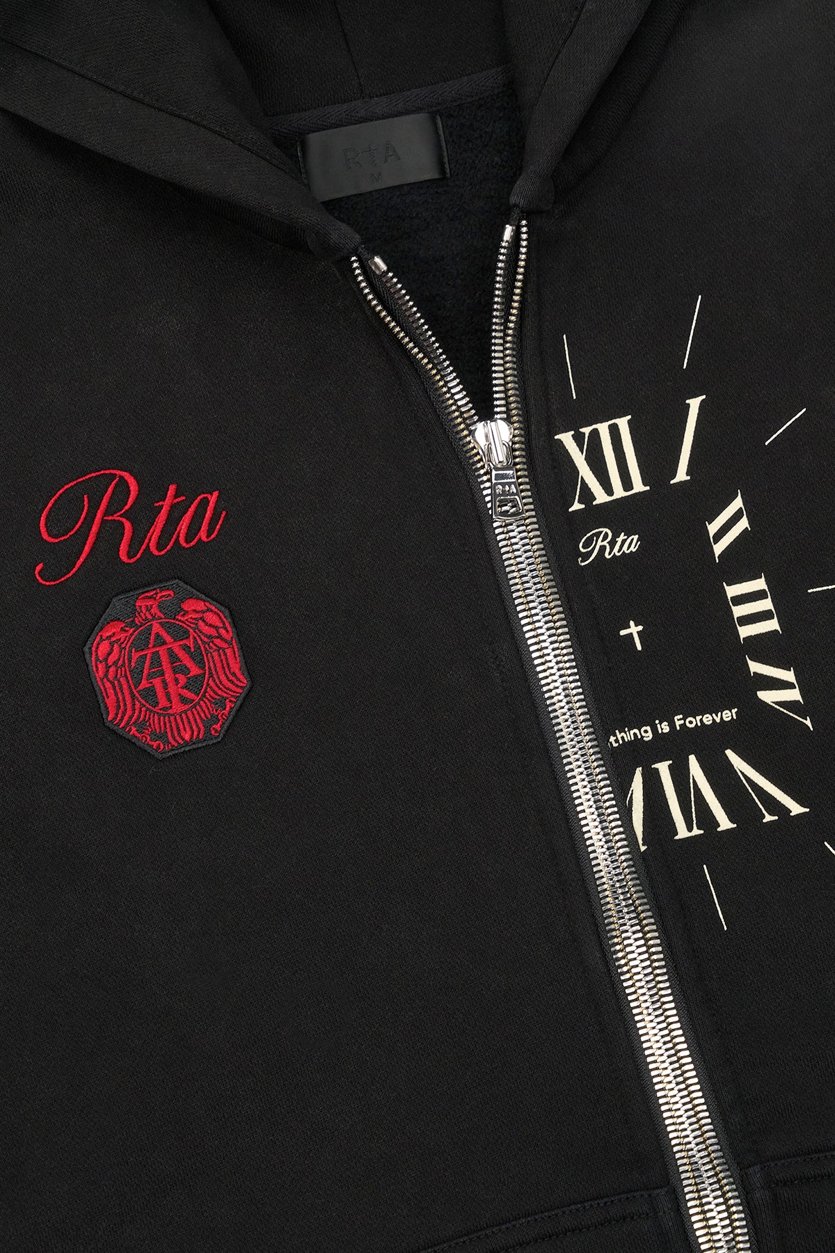 RIKO HALF ZIP UP | VINTAGE BLACK COMBO - Image 7