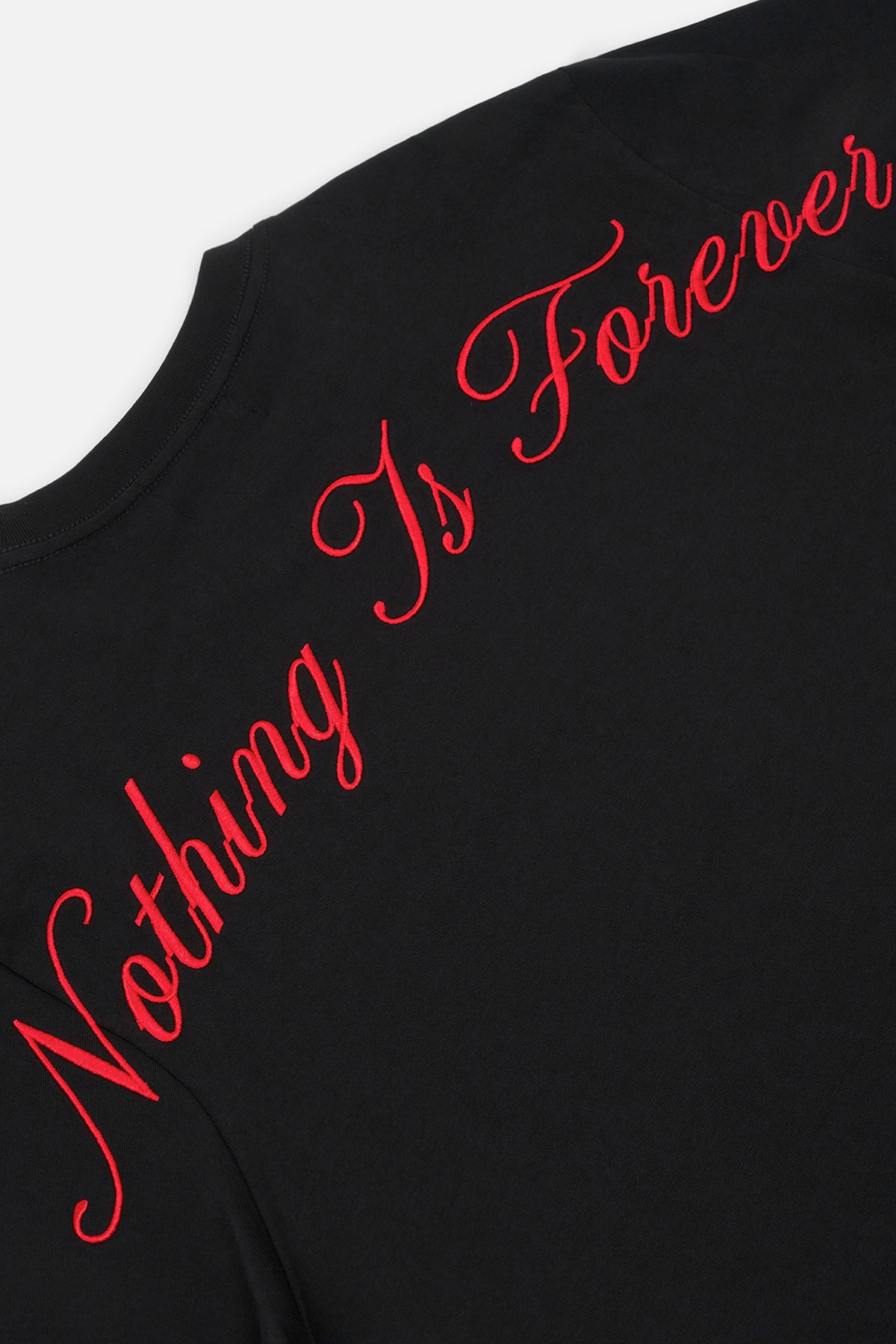LIAM SHORT SLEEVE TEE | BLACK NIF SCRIPT - Image 8