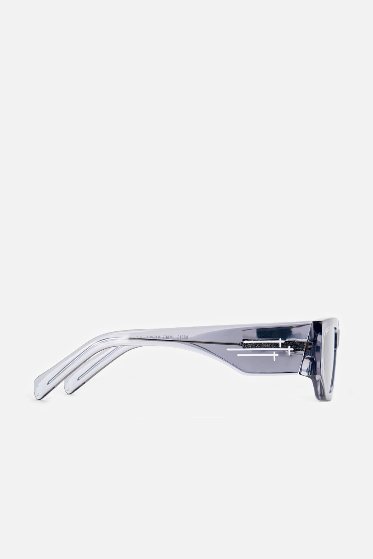 LUCIEN SUNGLASSES | LIGHT GREY - Image 3