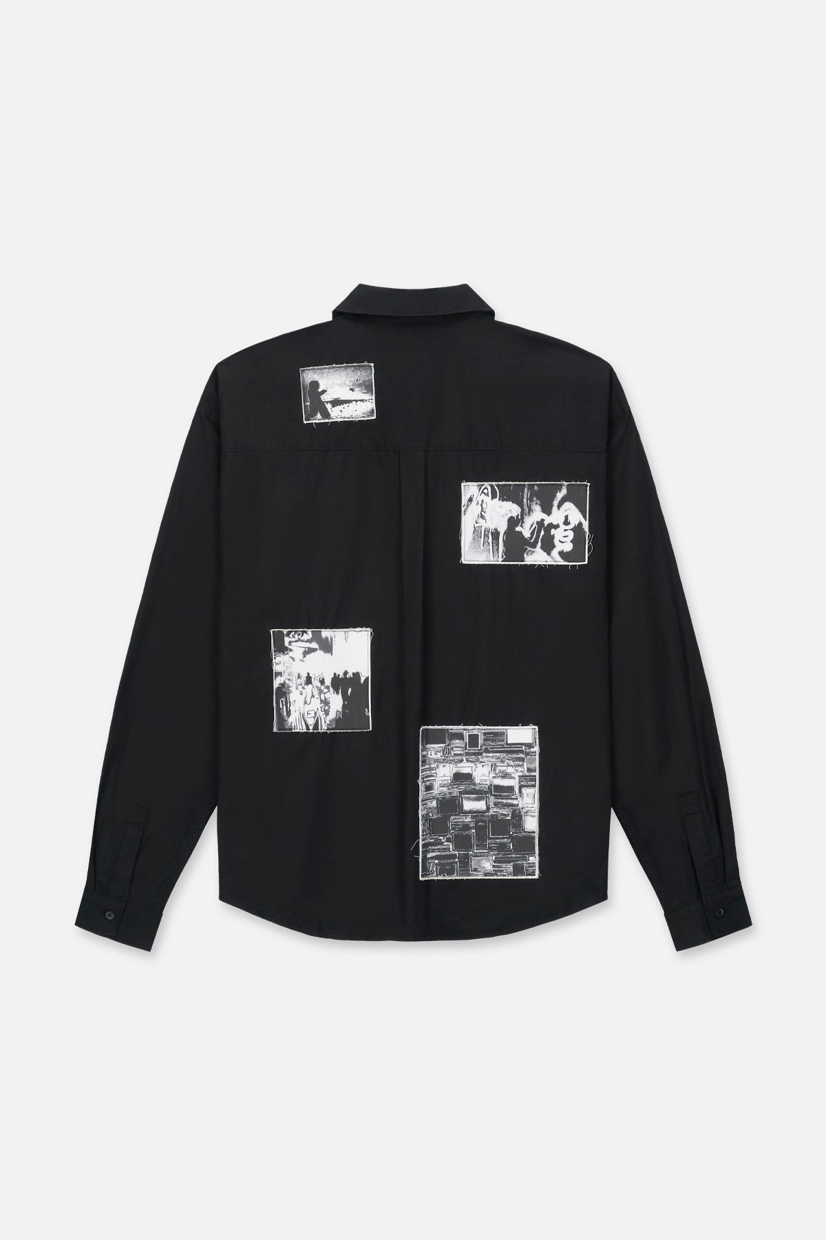 LOWELL SHIRT | BLACK VINTAGE PATCH - Image 2