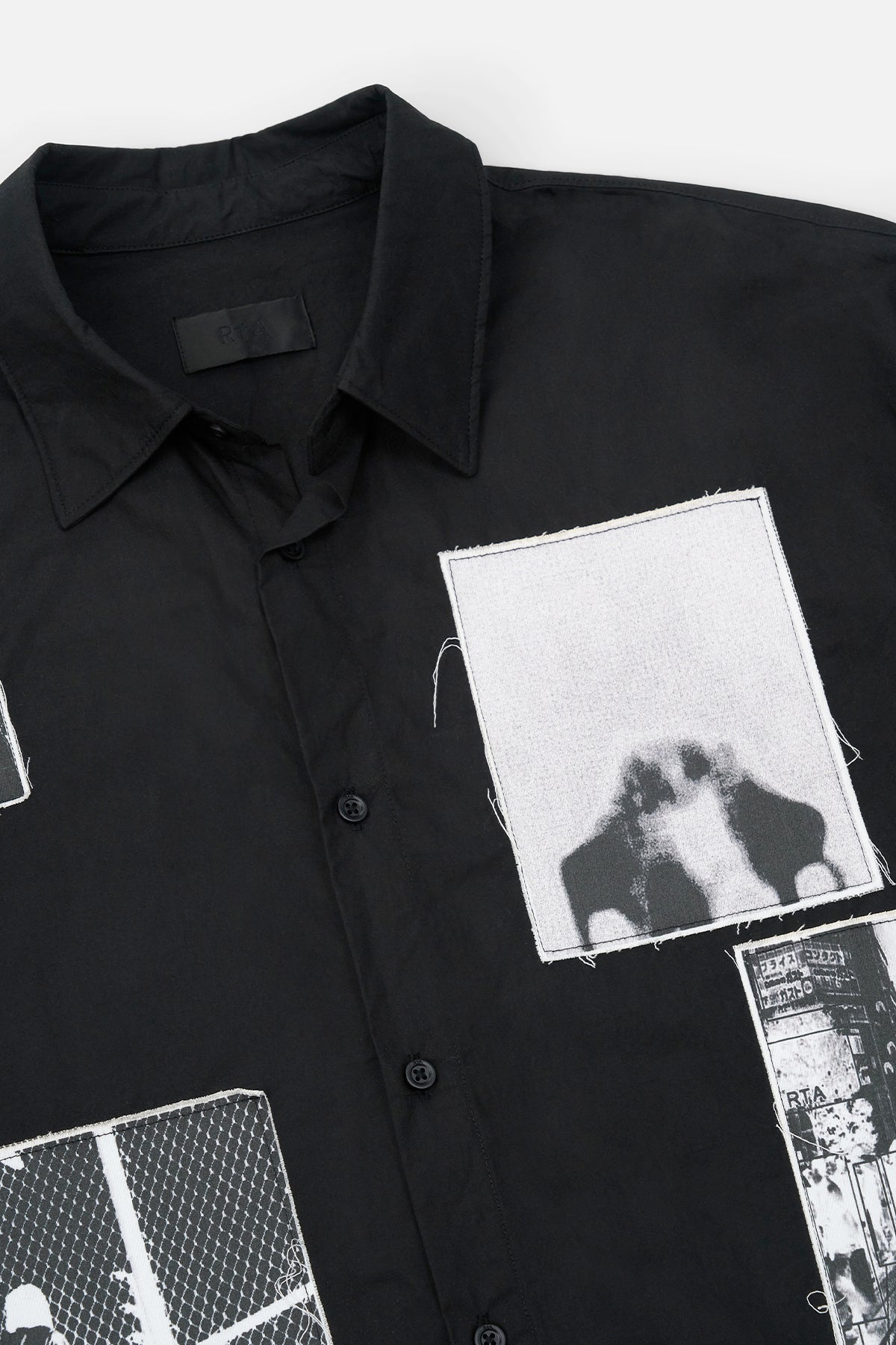 LOWELL SHIRT | BLACK VINTAGE PATCH - Image 3