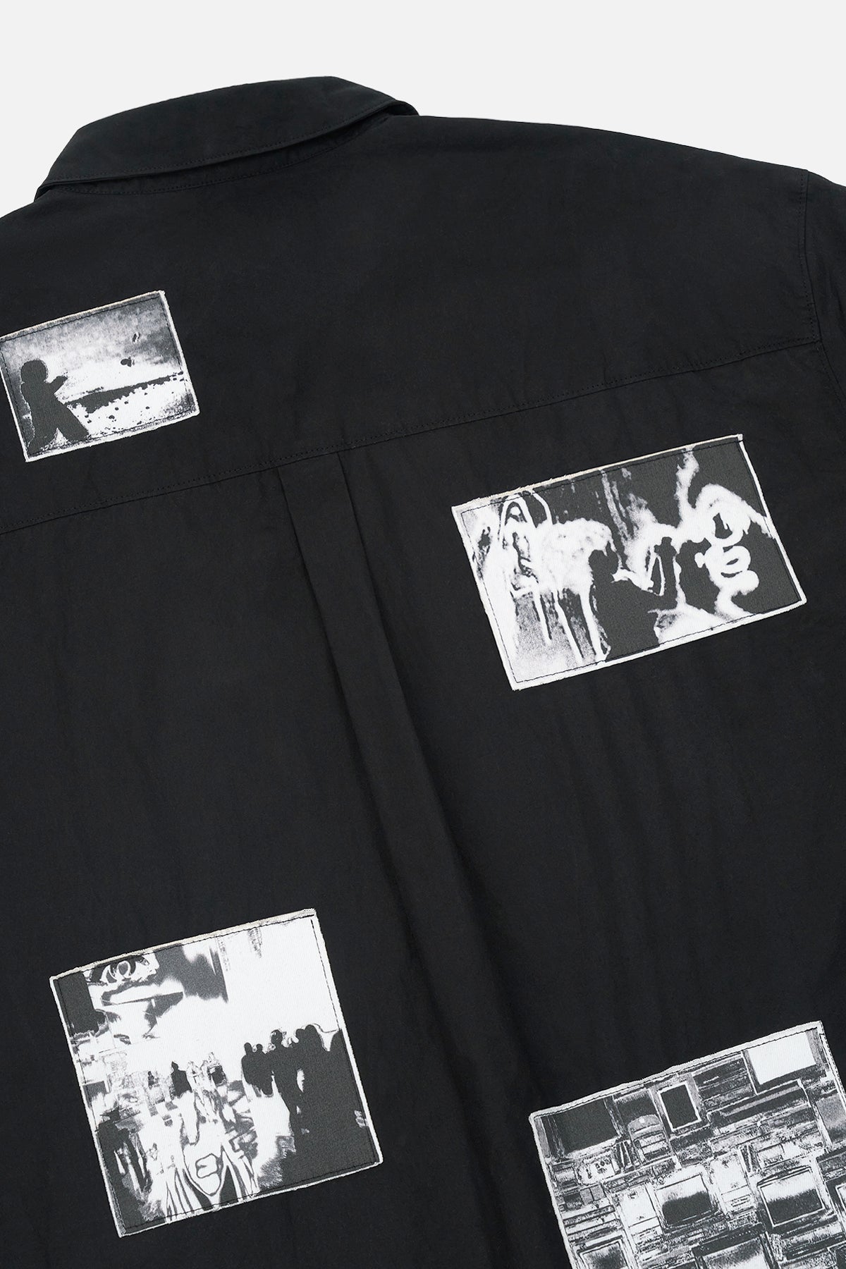 LOWELL SHIRT | BLACK VINTAGE PATCH - Image 4