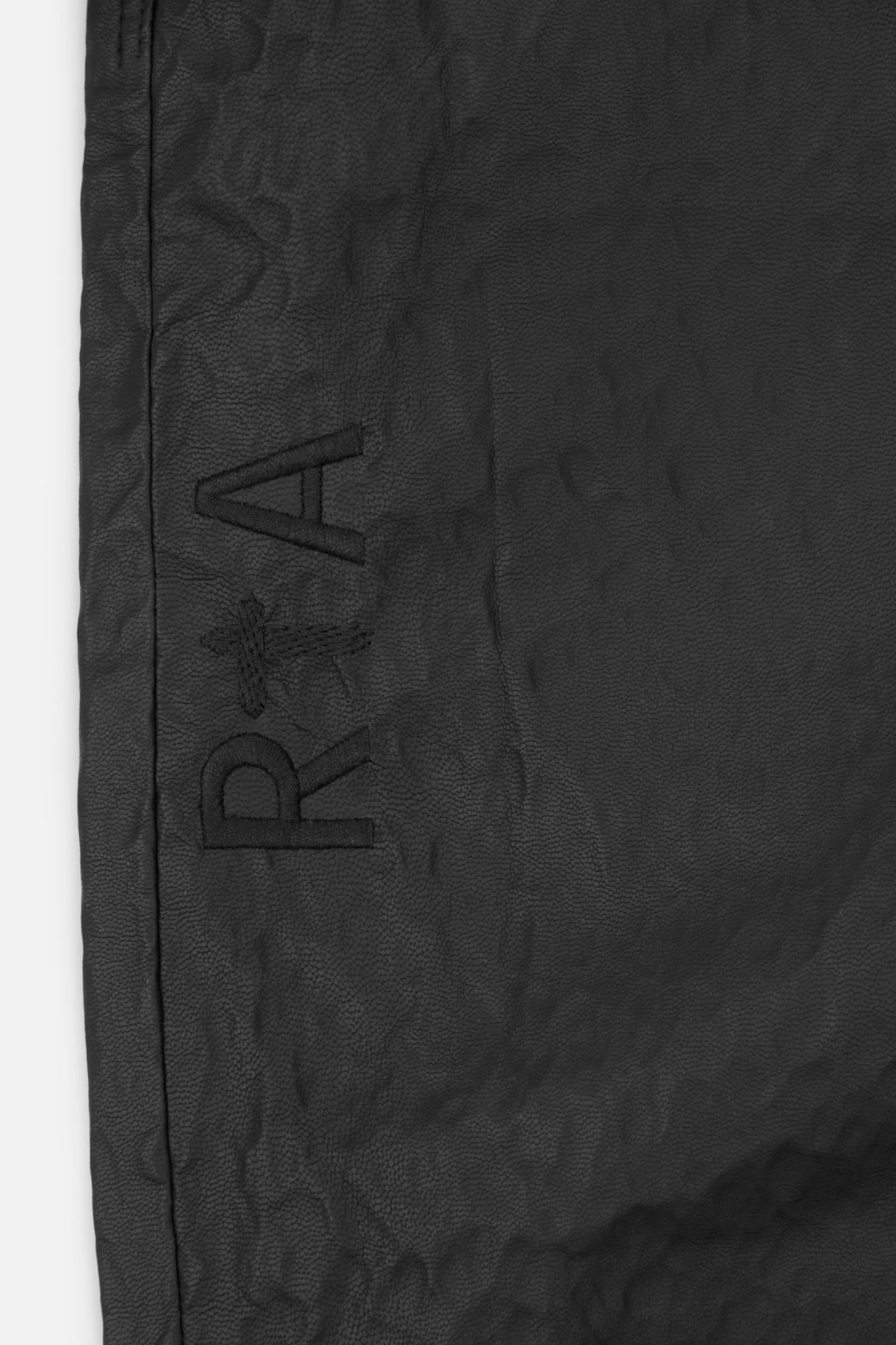 JAMIE FAUX LEATHER WIDE LEG PANT | BLACK - Image 5