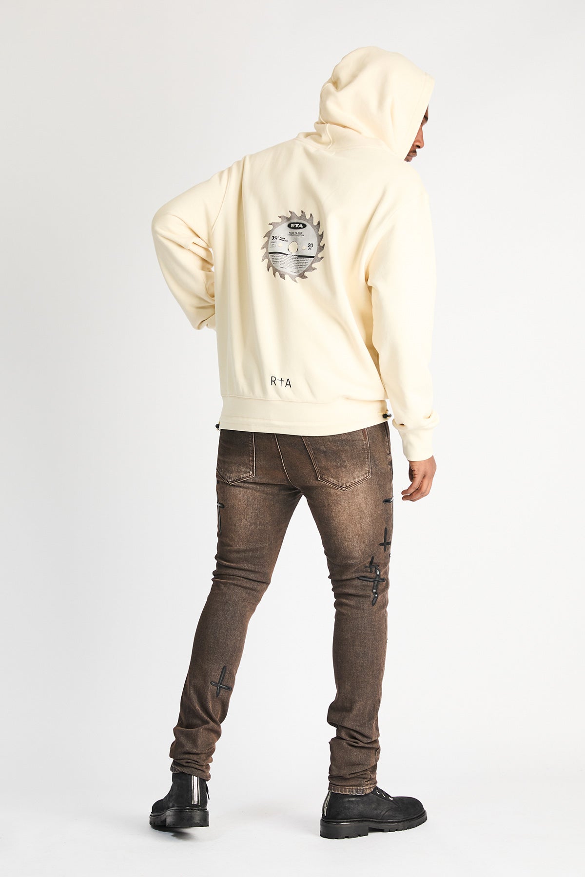BRYANT SKINNY JEAN | MOCHA DRIFT CROSS PATCH - Image 3