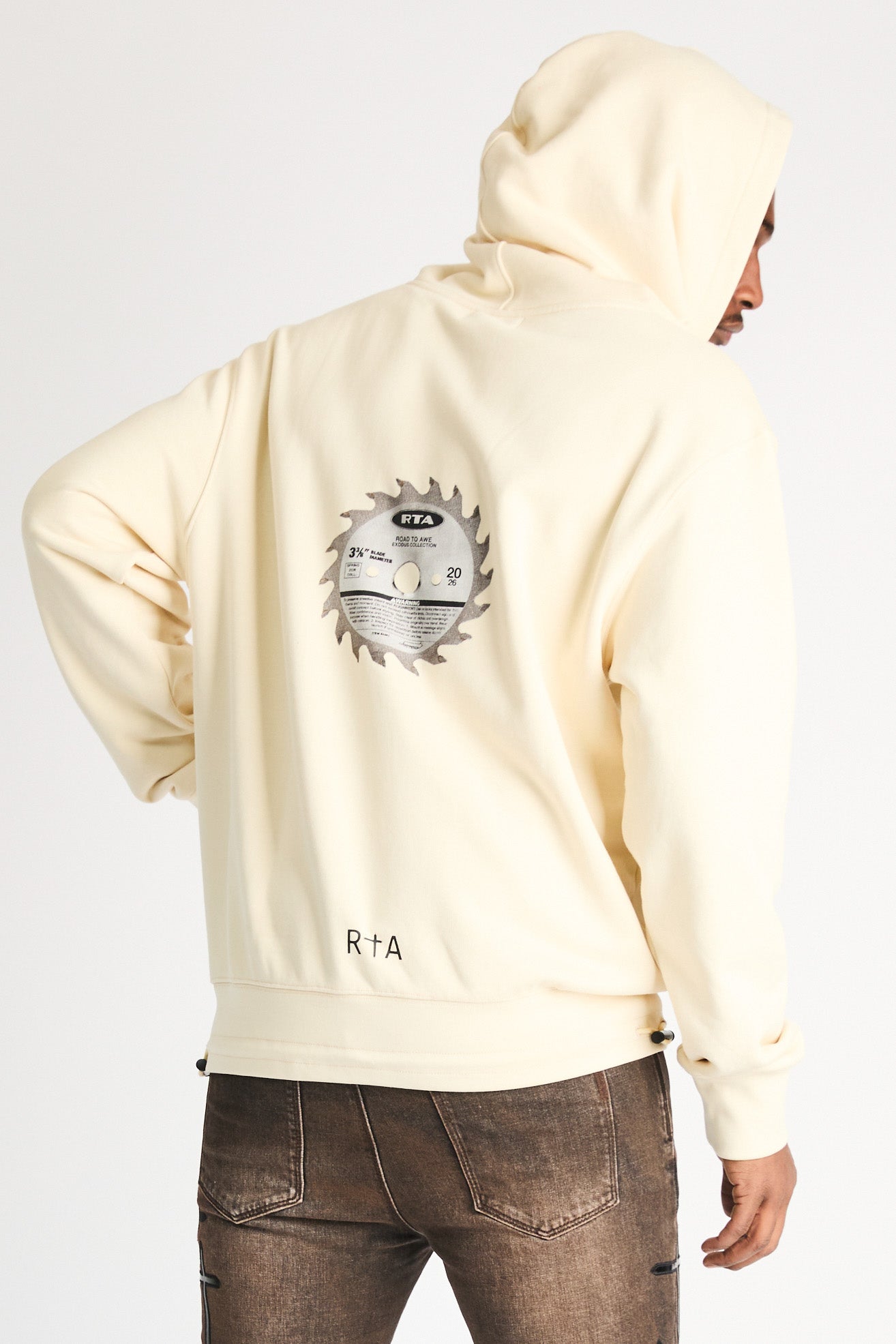 JORDAN OVERSIZED HOODIE | RAW SAND DIGGER - Image 3