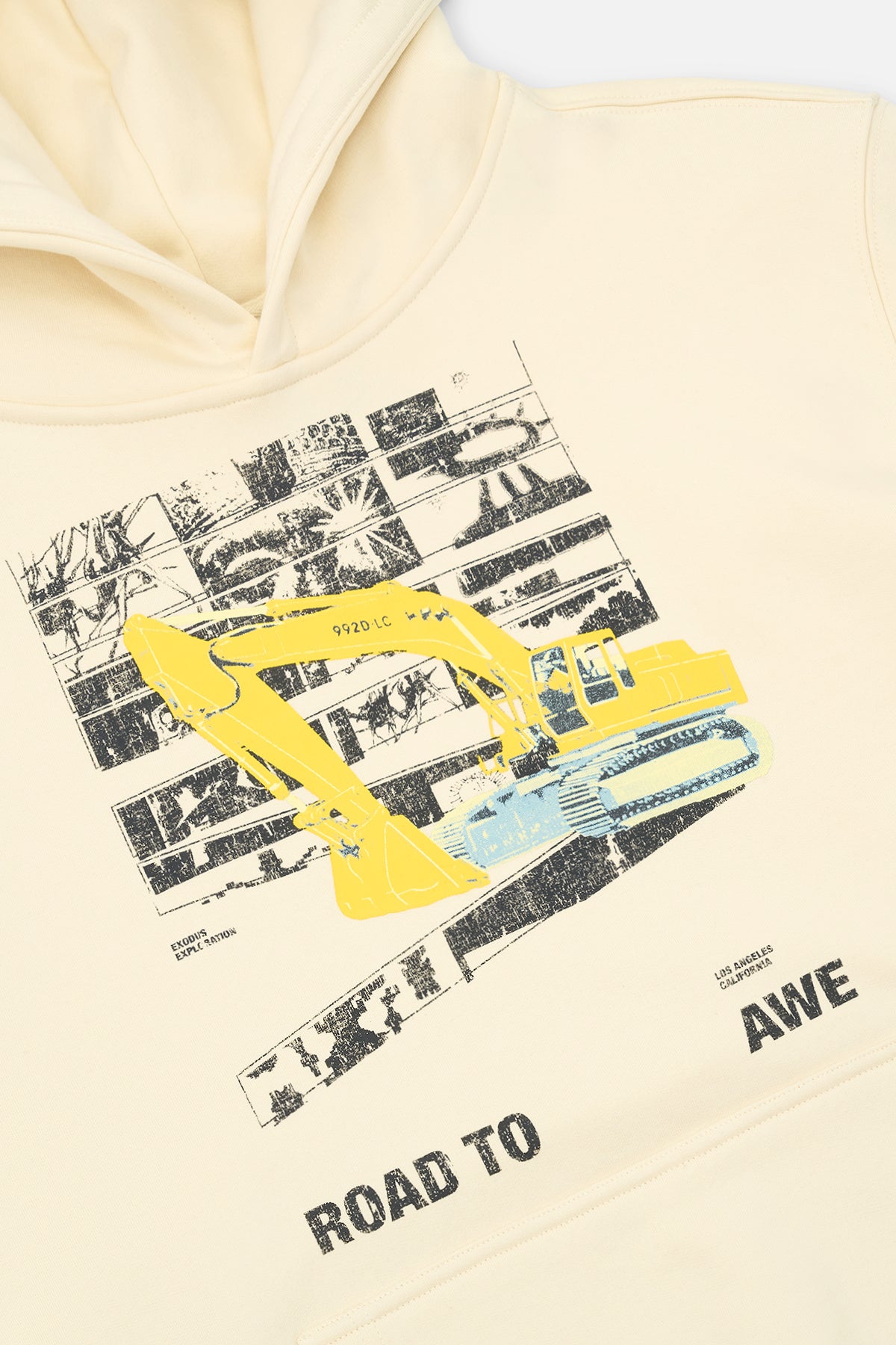 JORDAN OVERSIZED HOODIE | RAW SAND DIGGER - Image 5