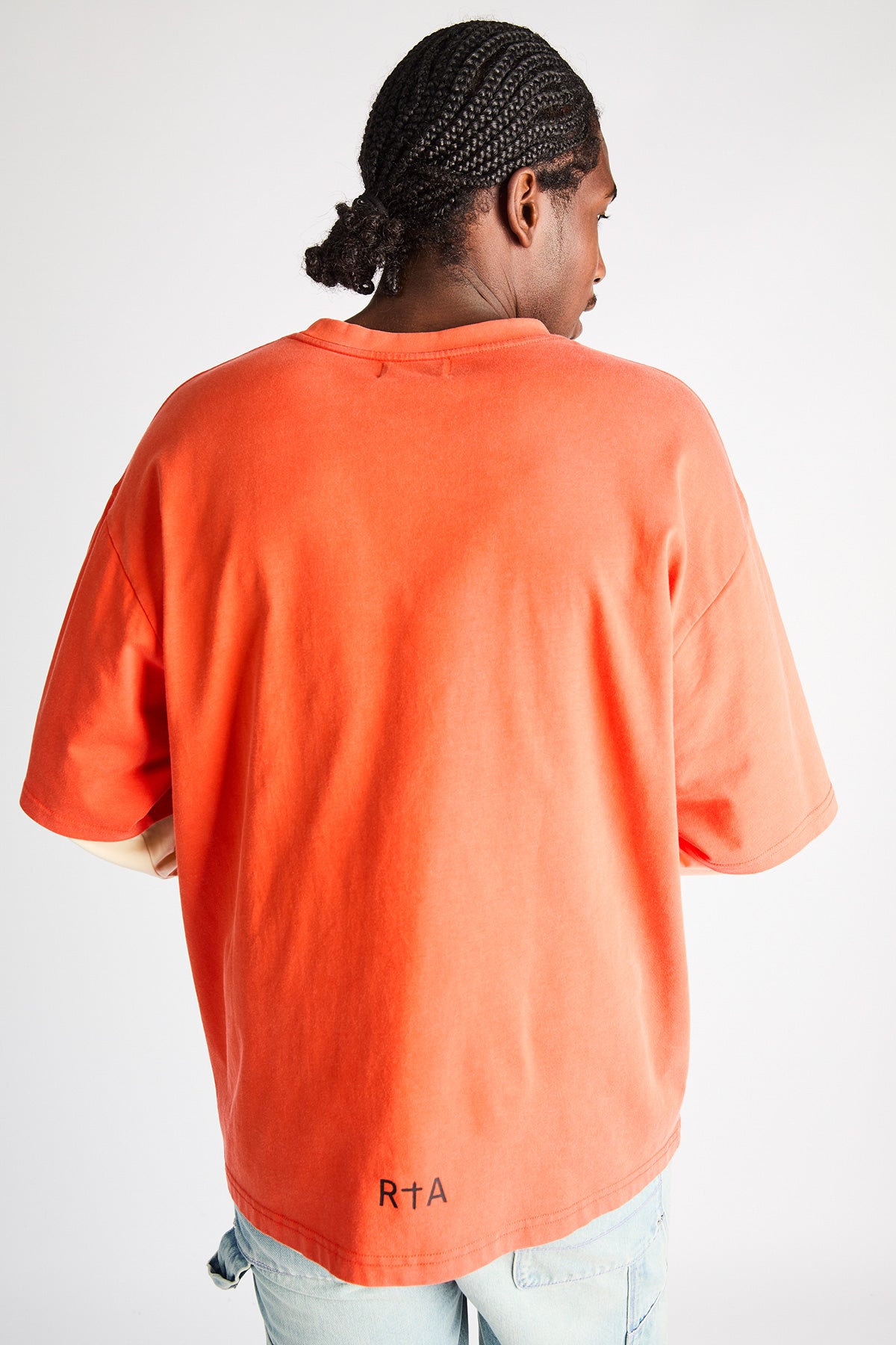 LORIS DOUBLE LAYERED LONG SLEEVE TEE | ORANGE PLANETARY RTA - Image 3