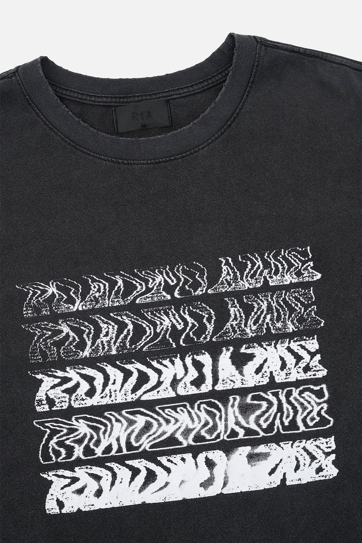 LORIS DOUBLE LAYERED LONG SLEEVE TEE | BLACK SMOKY RTA - Image 5