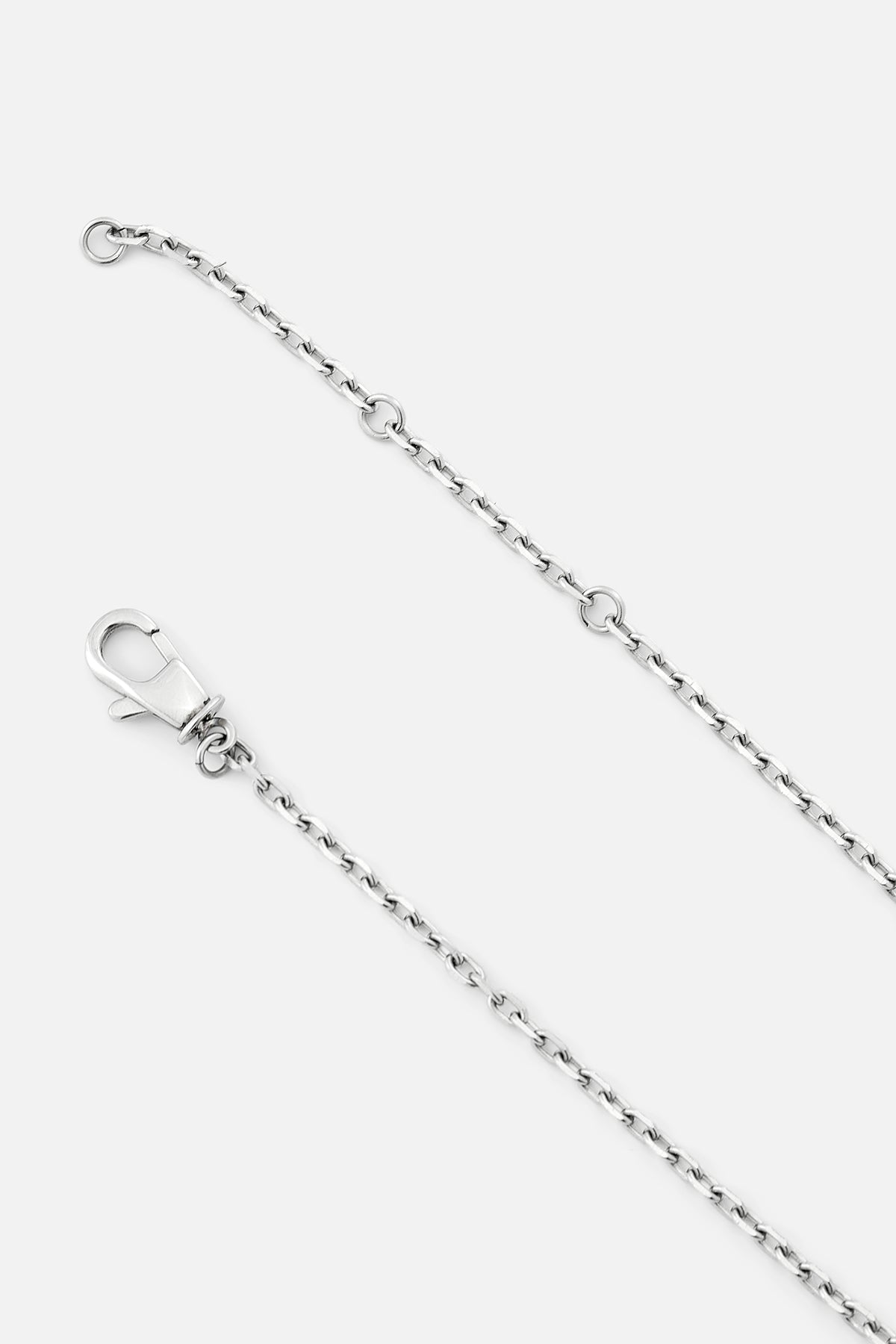RION CHARM TAG NECKLACE | SILVER MULTI CHARM - Image 5