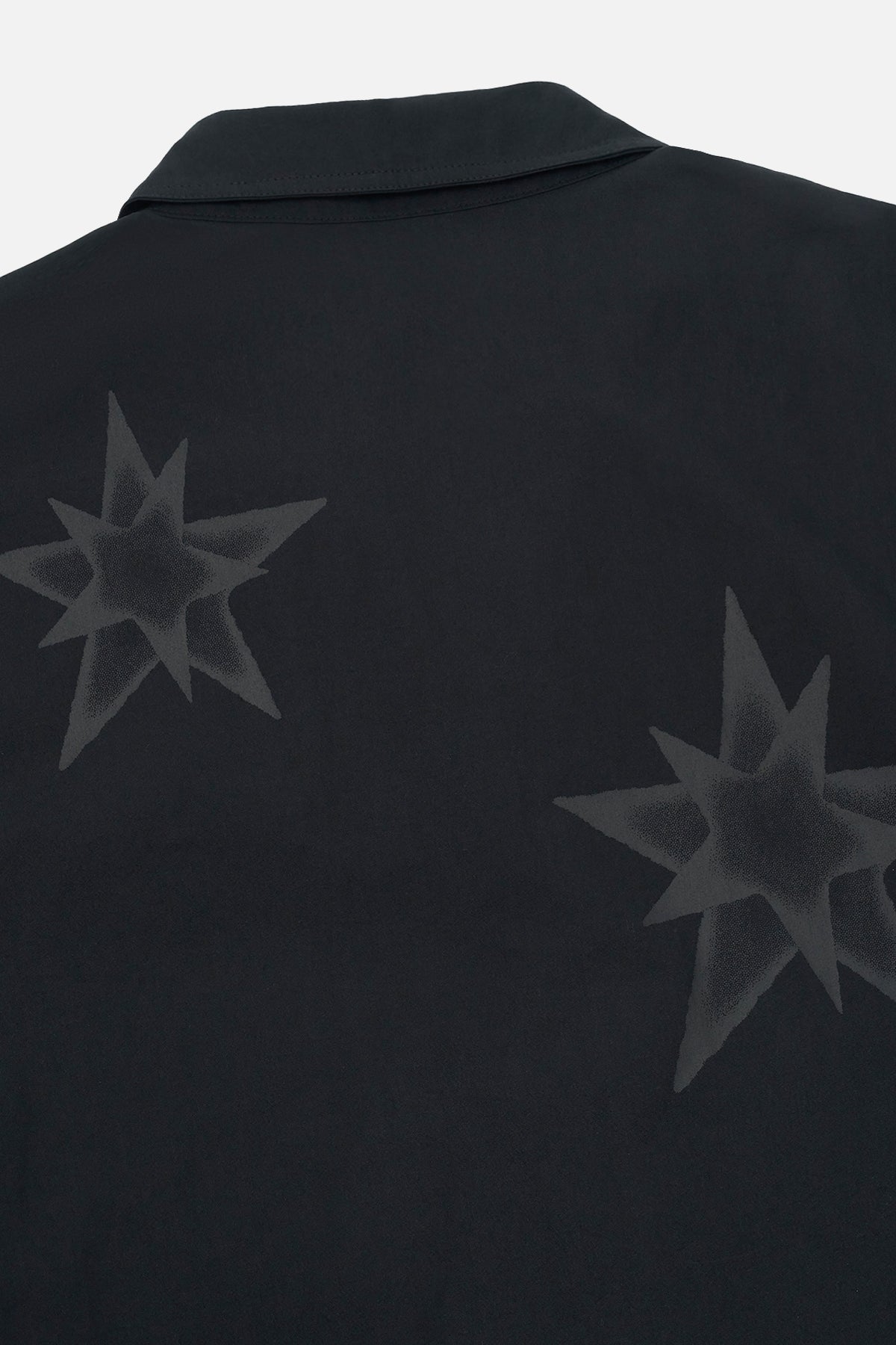 ERIK DOUBLE LAYERED SHIRT | BLACK CROSS STAR - Image 6