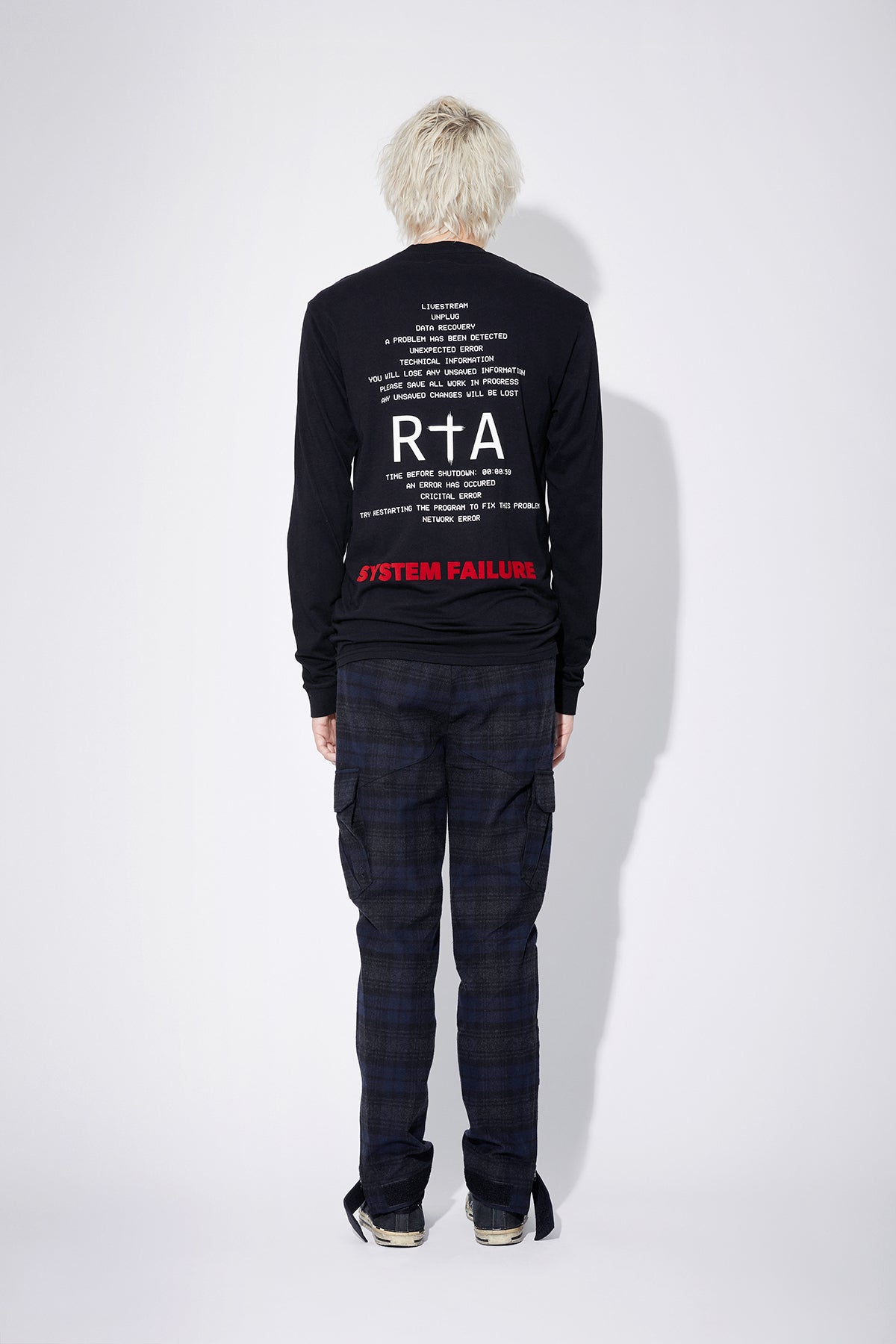 OTIS PANT | NAVY PLAID - Image 4