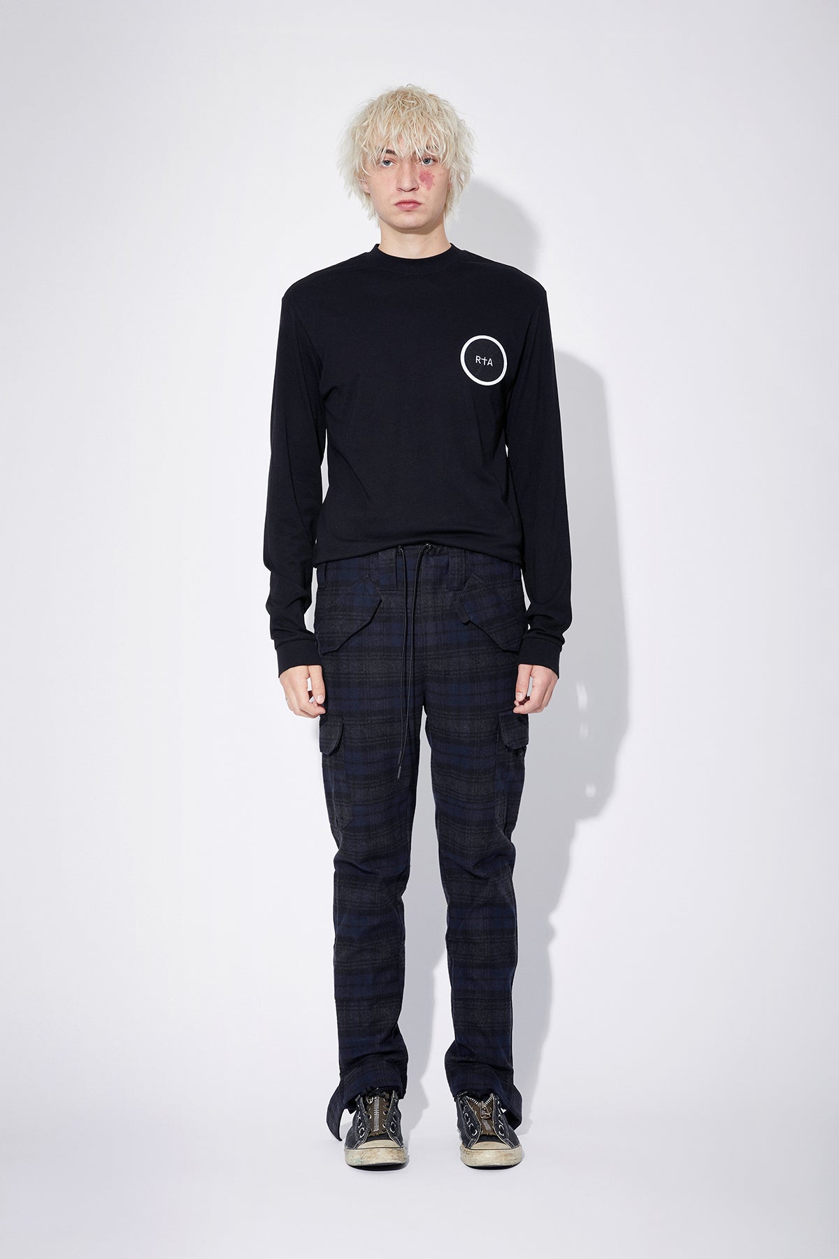 OTIS PANT | NAVY PLAID - Image 3