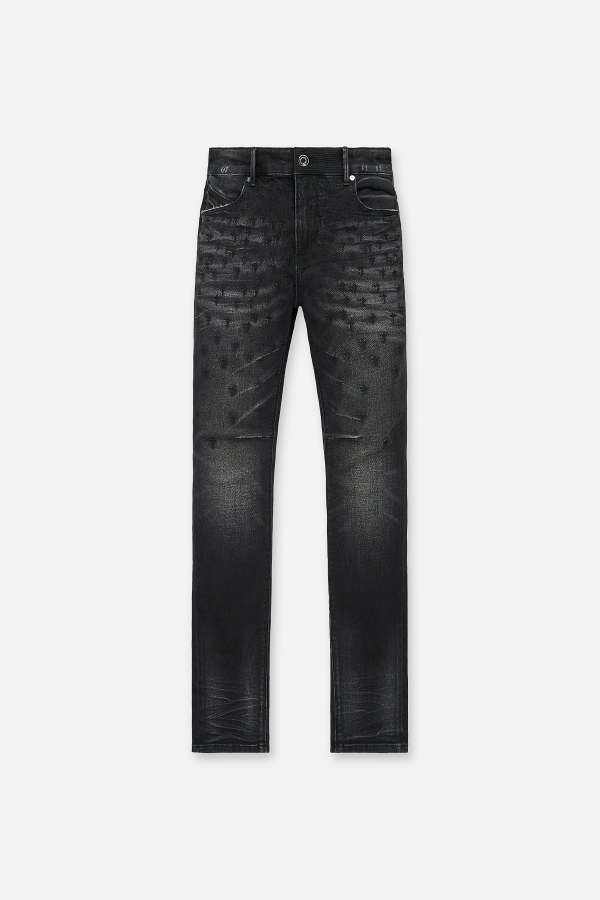 BRYANT SKINNY JEAN | GRAPHITE FADE ALLOVER CROSS