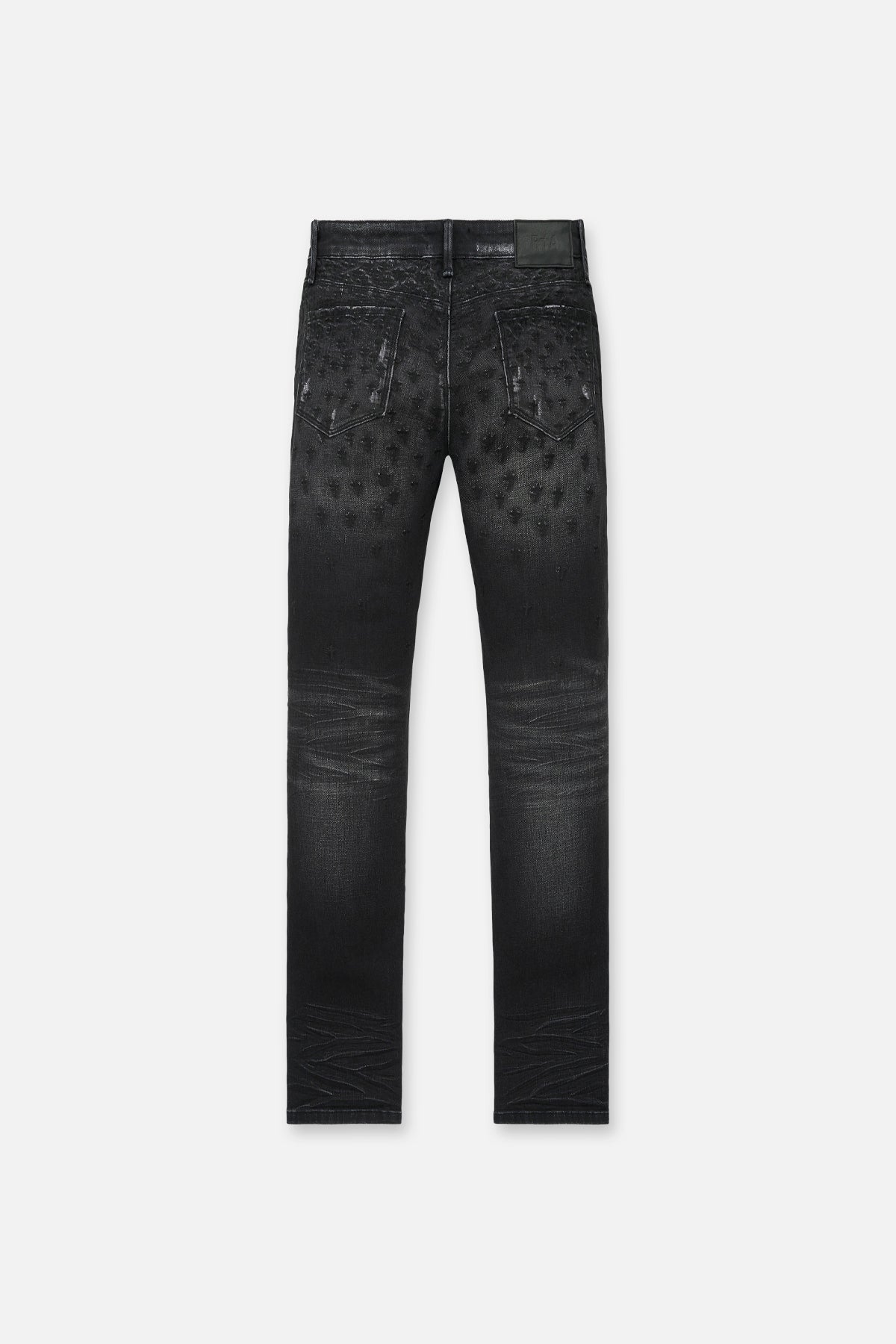 BRYANT SKINNY JEAN | GRAPHITE FADE ALLOVER CROSS - Image 2