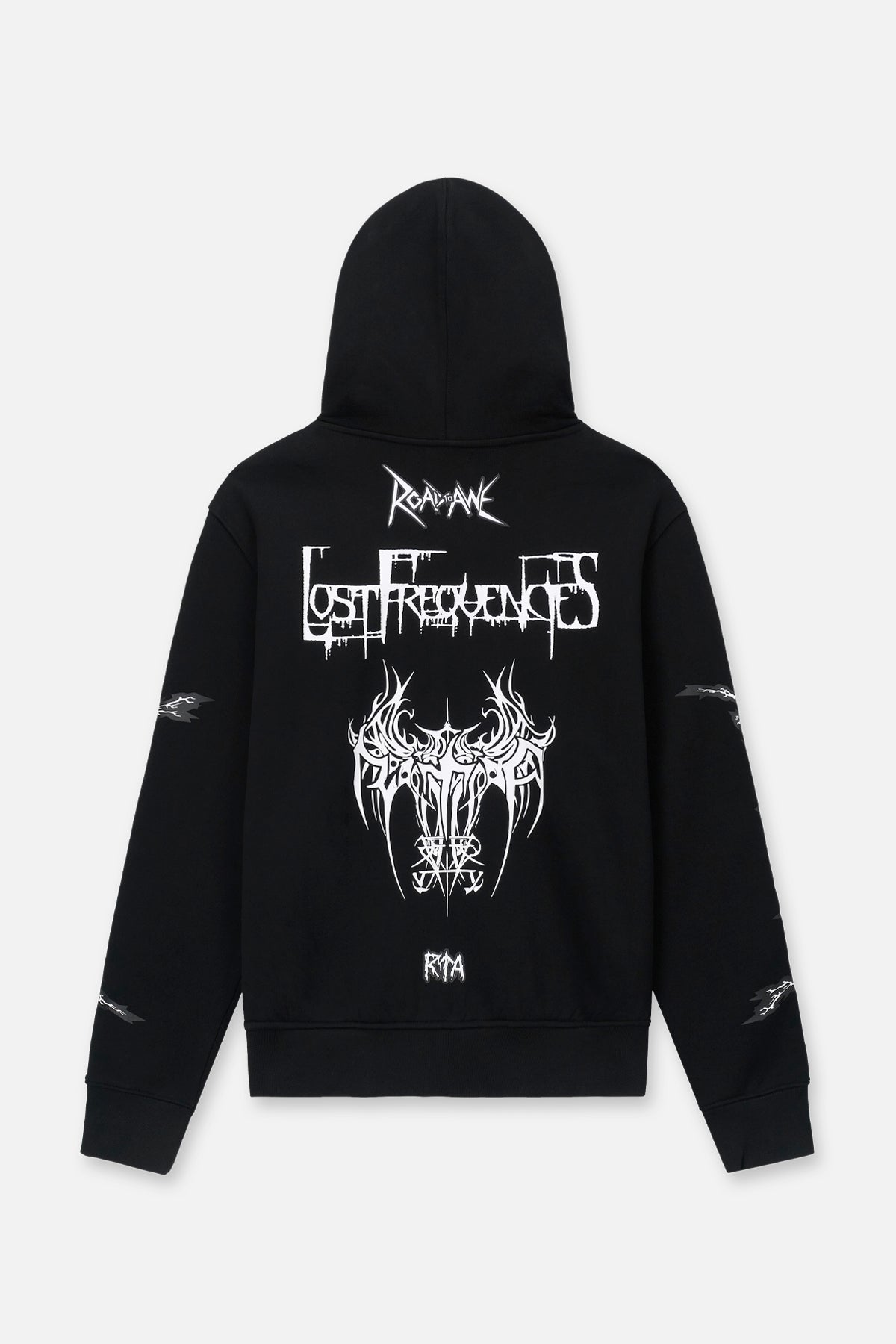 FLOYD ZIP UP HOODIE | BLACK METAL ROAD TO AWE - Image 3