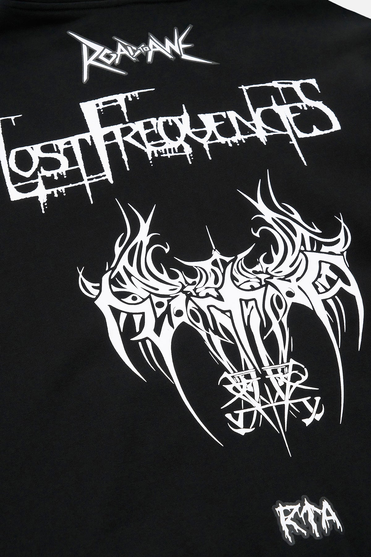 FLOYD ZIP UP HOODIE | BLACK METAL ROAD TO AWE - Image 7