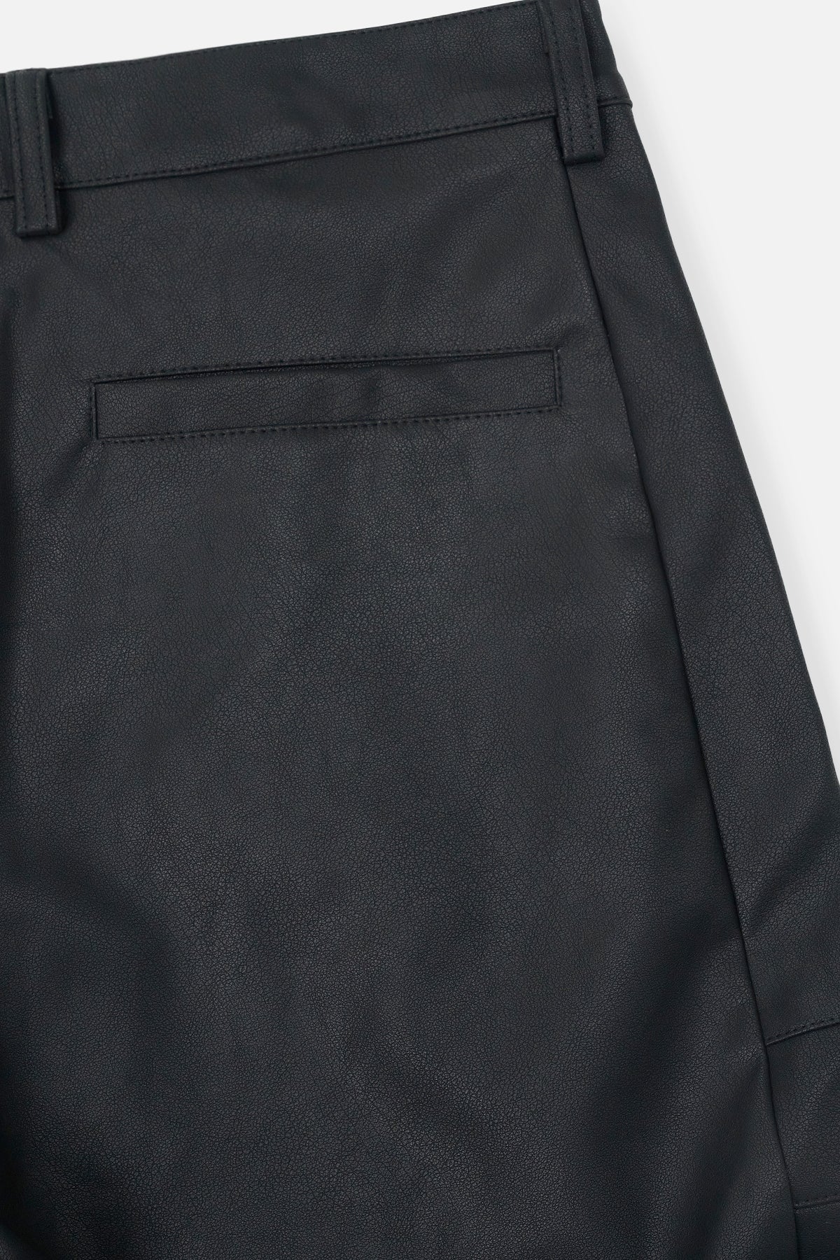 KIAN FAUX LEATHER MOTO PANT | BLACK MOTORSPORTS - Image 3