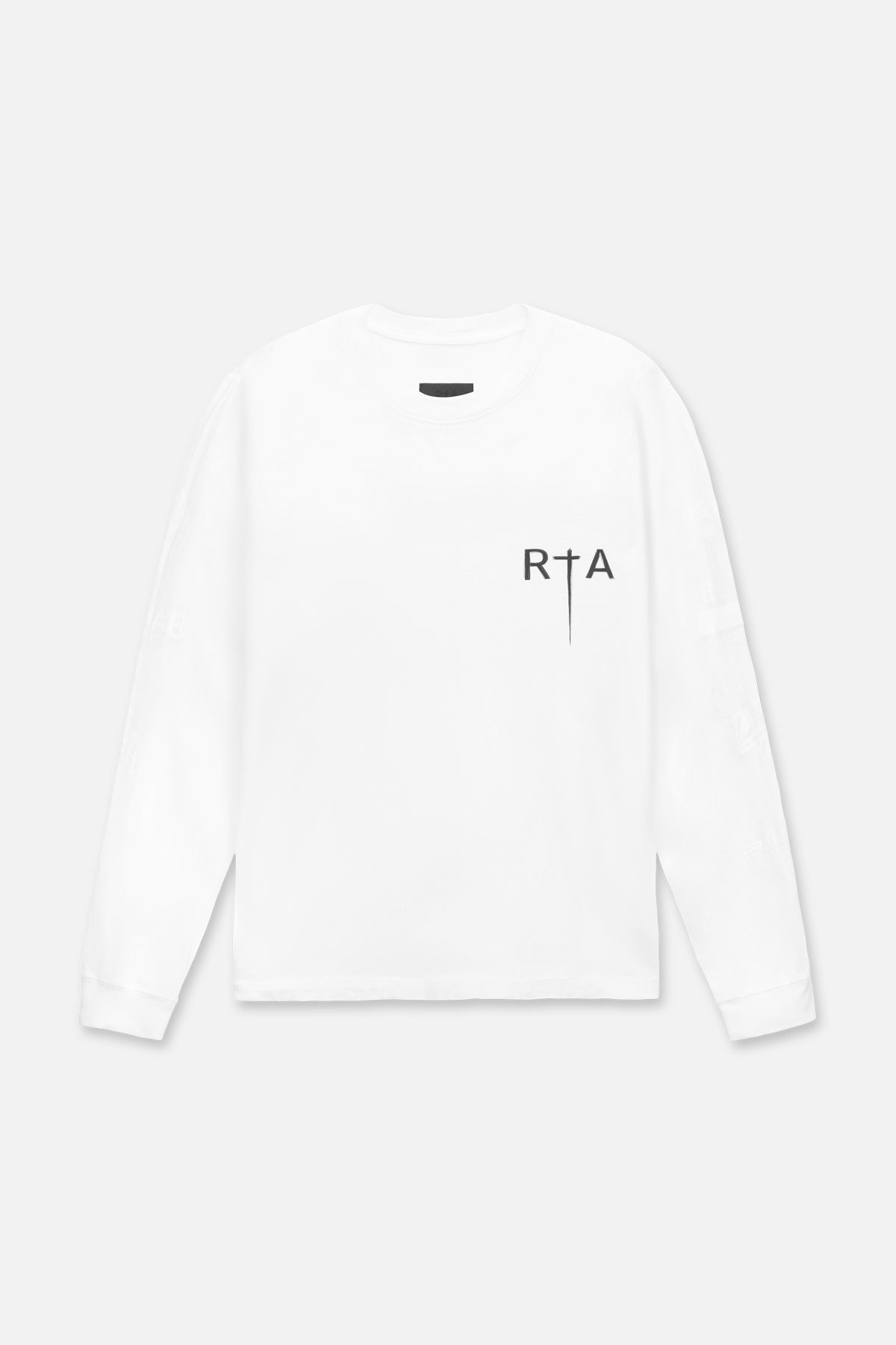 LAWRENCE LONG SLEEVE TEE | WHITE GREATEST HITS